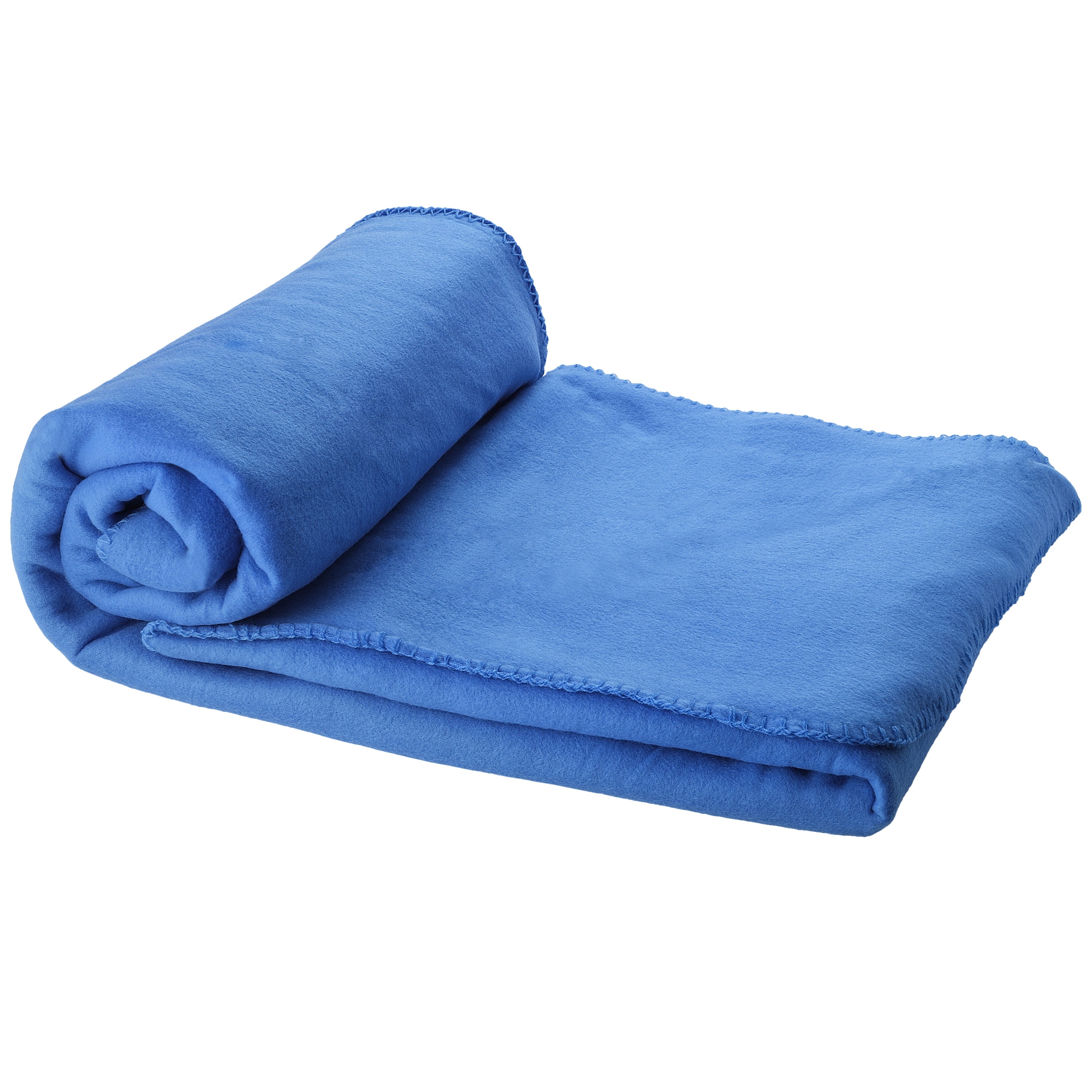 Polar Fleece Plaid Blanket and Carry Pouch