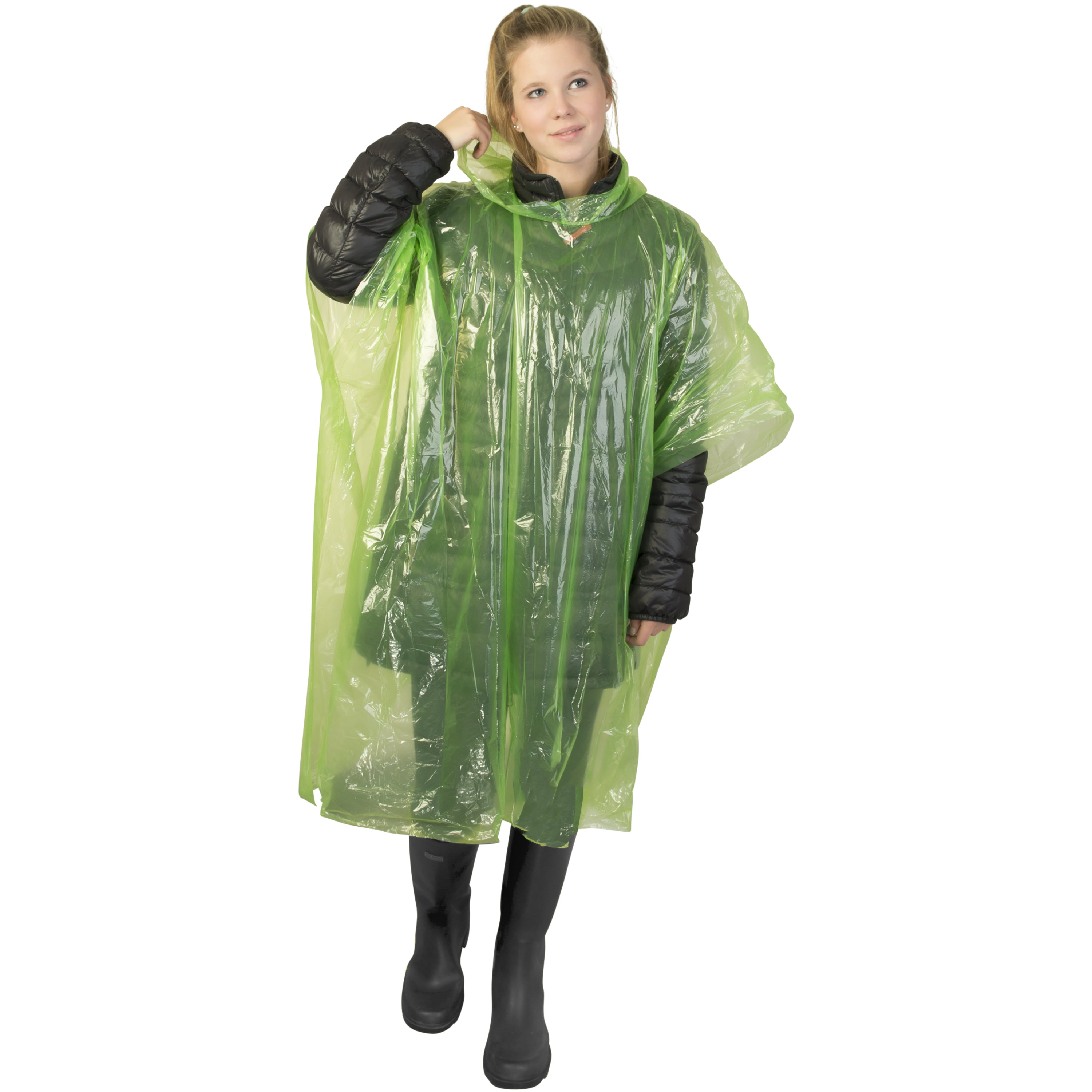 Ziva Rain Poncho with Storage Pouch