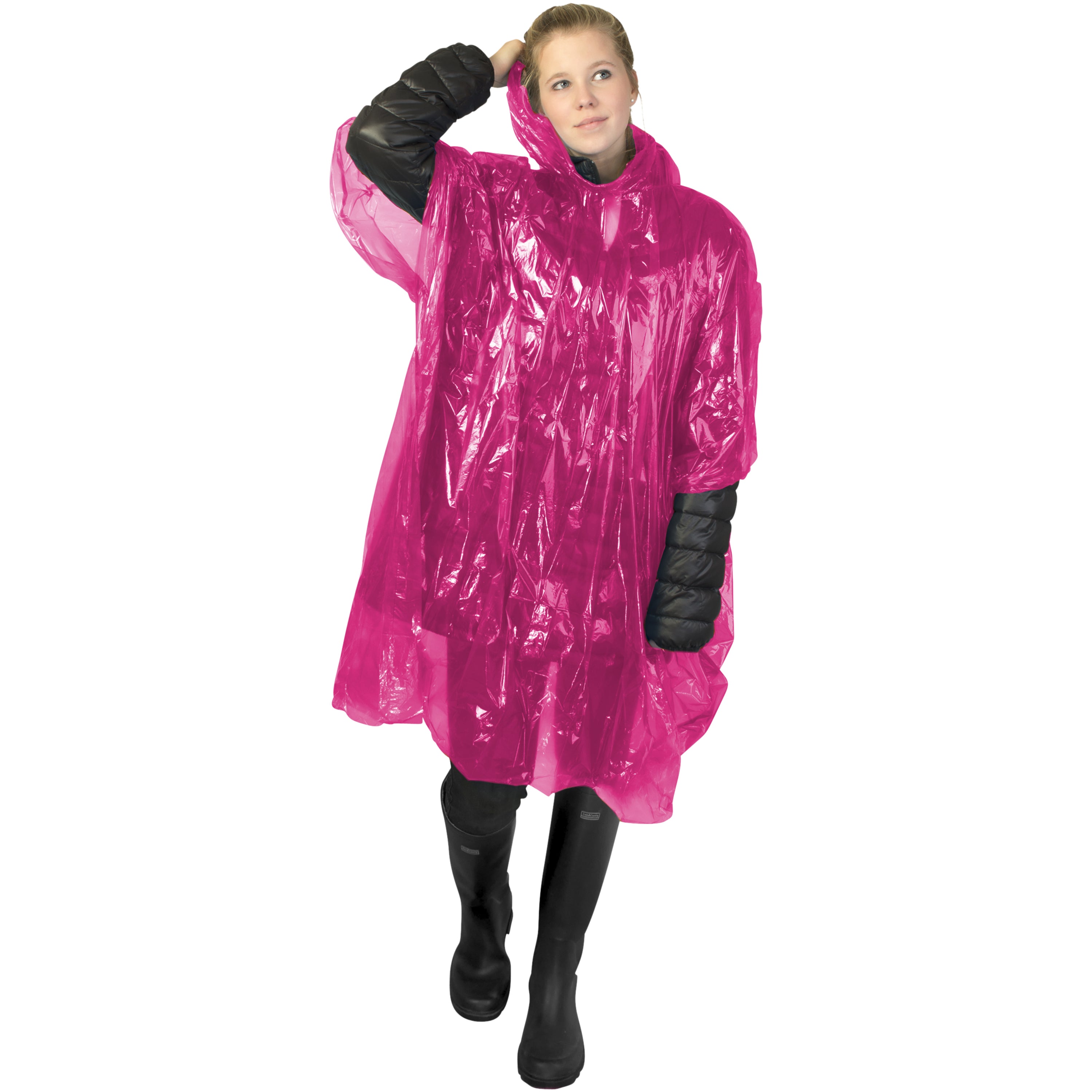 Ziva Rain Poncho with Storage Pouch
