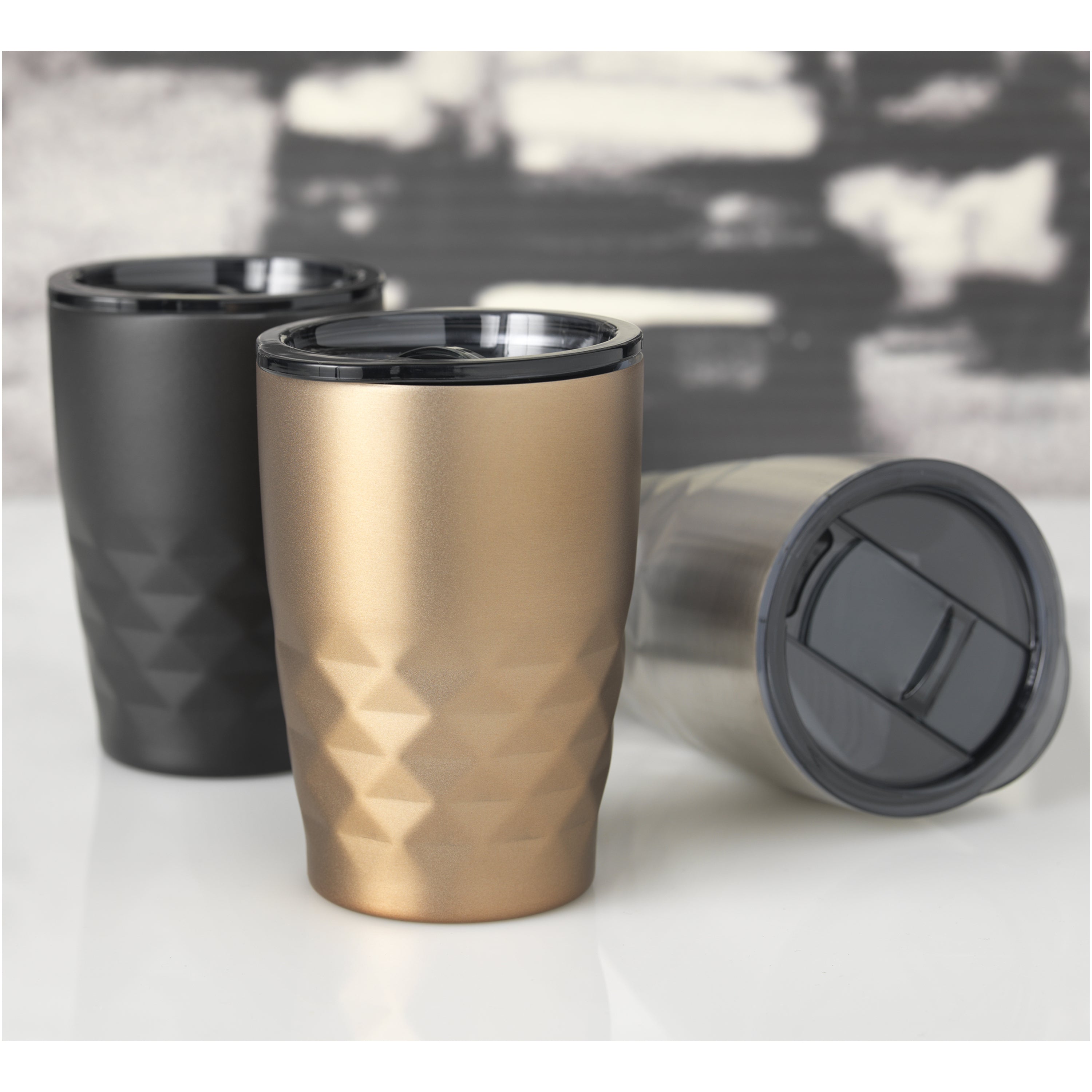 Geo 350ml Copper Vacuum Insulated Tumbler