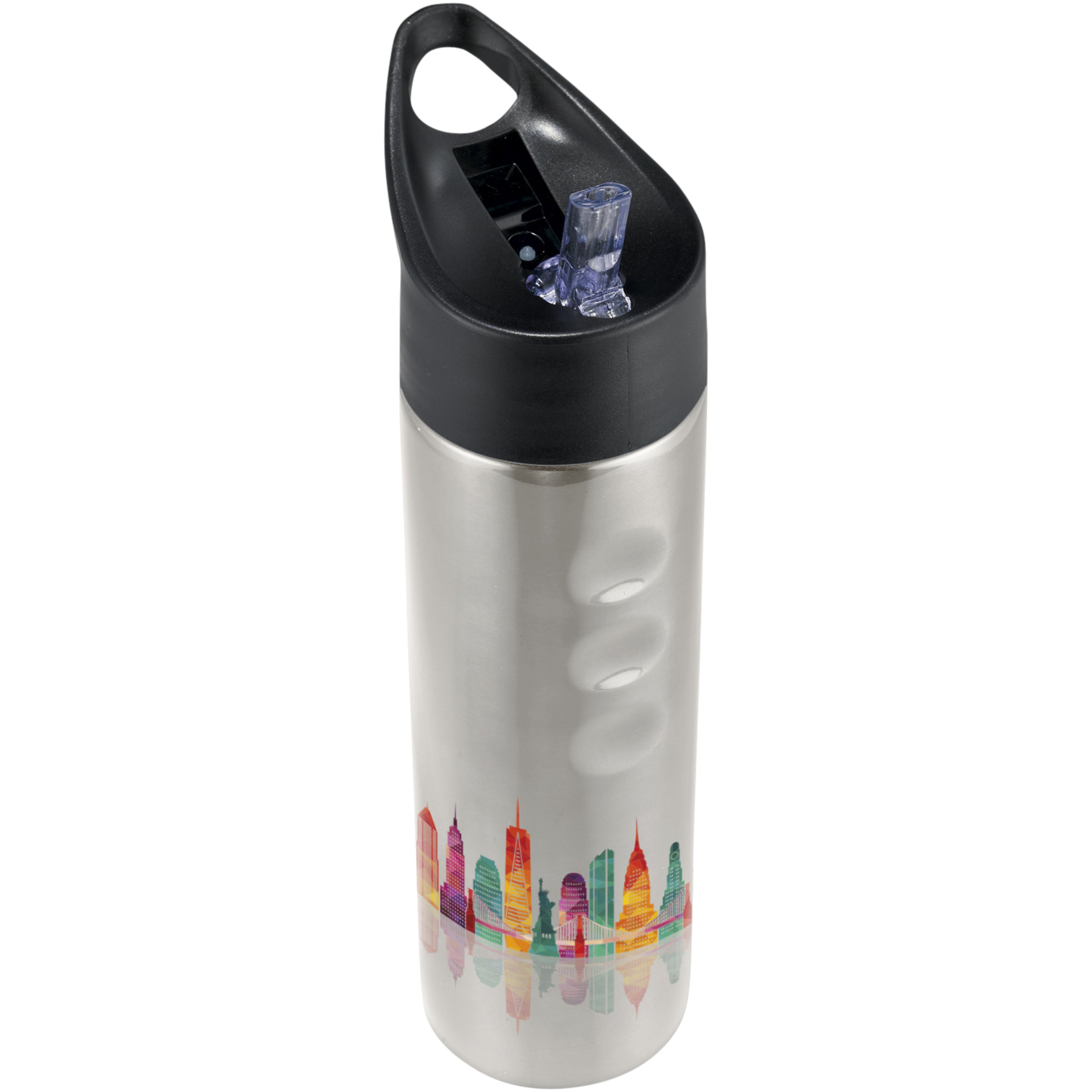 750ml Sports Bottle with Flip Top Drinking Spout
