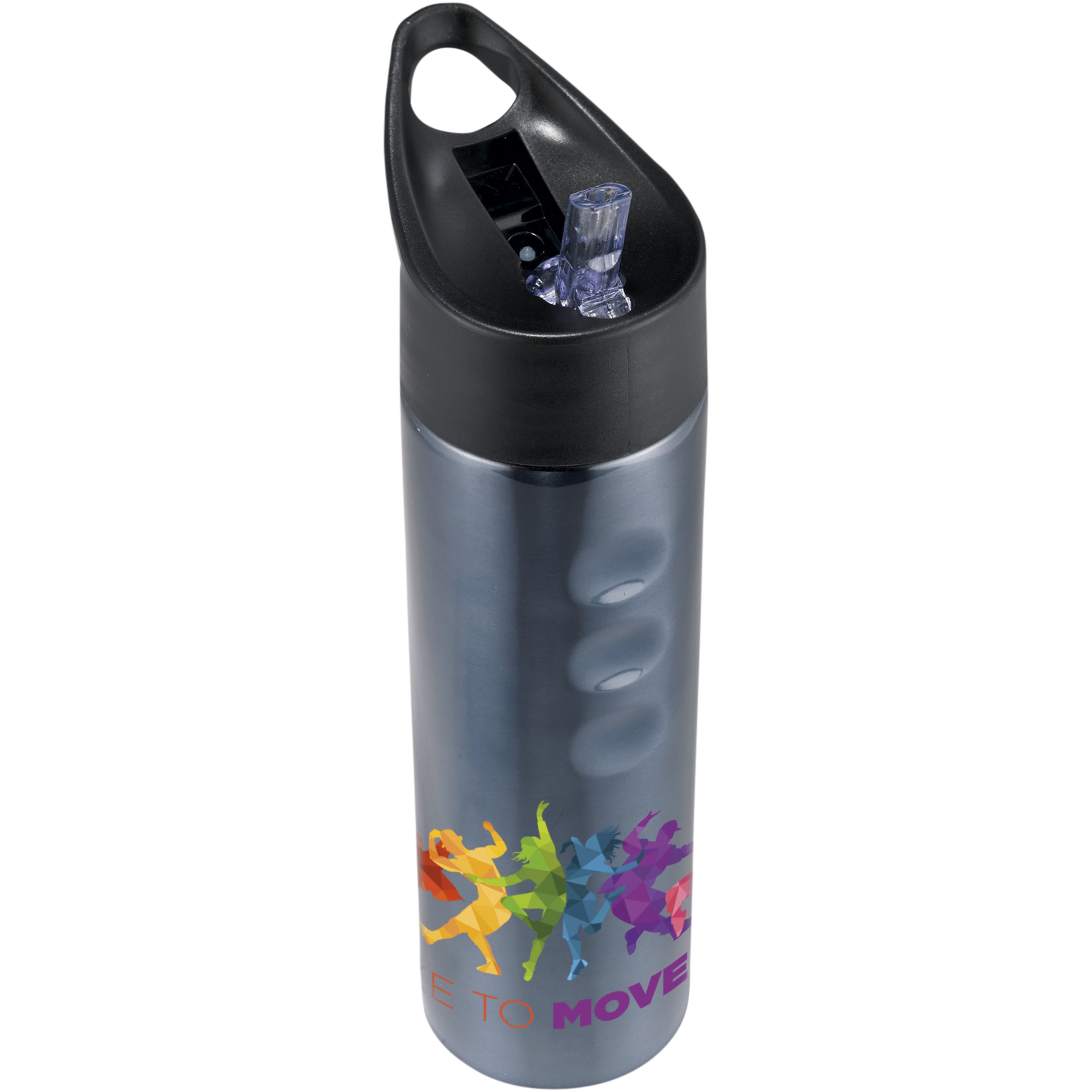 750ml Sports Bottle with Flip Top Drinking Spout