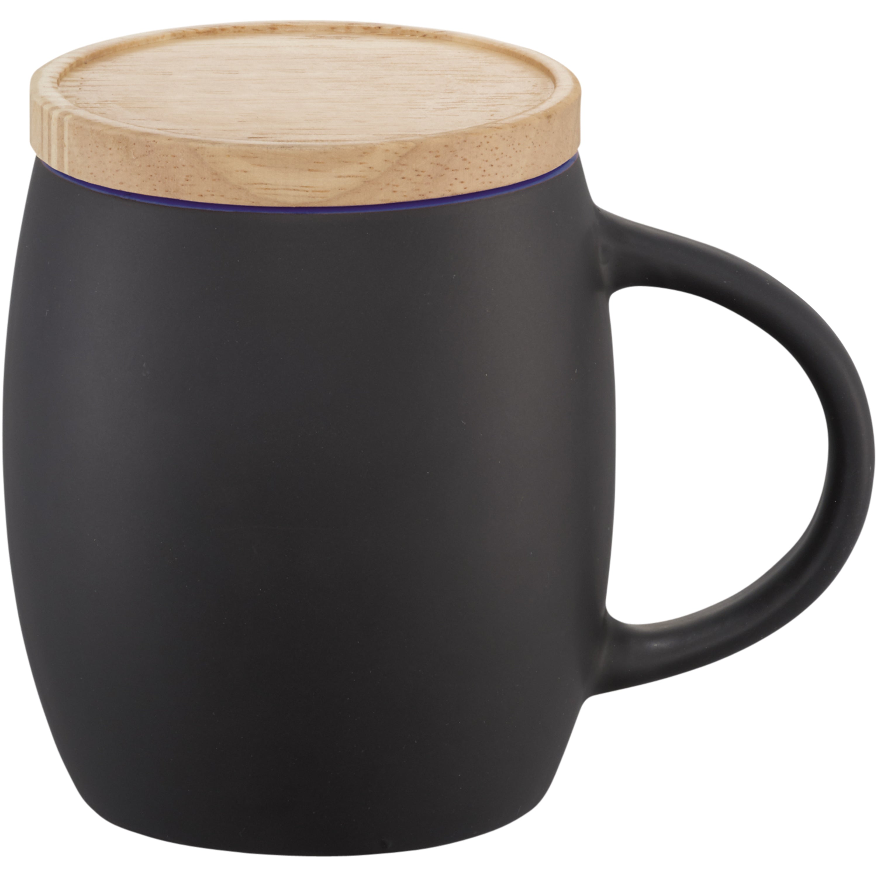 Hearth 400ml Ceramic Mug and Wooden Coaster