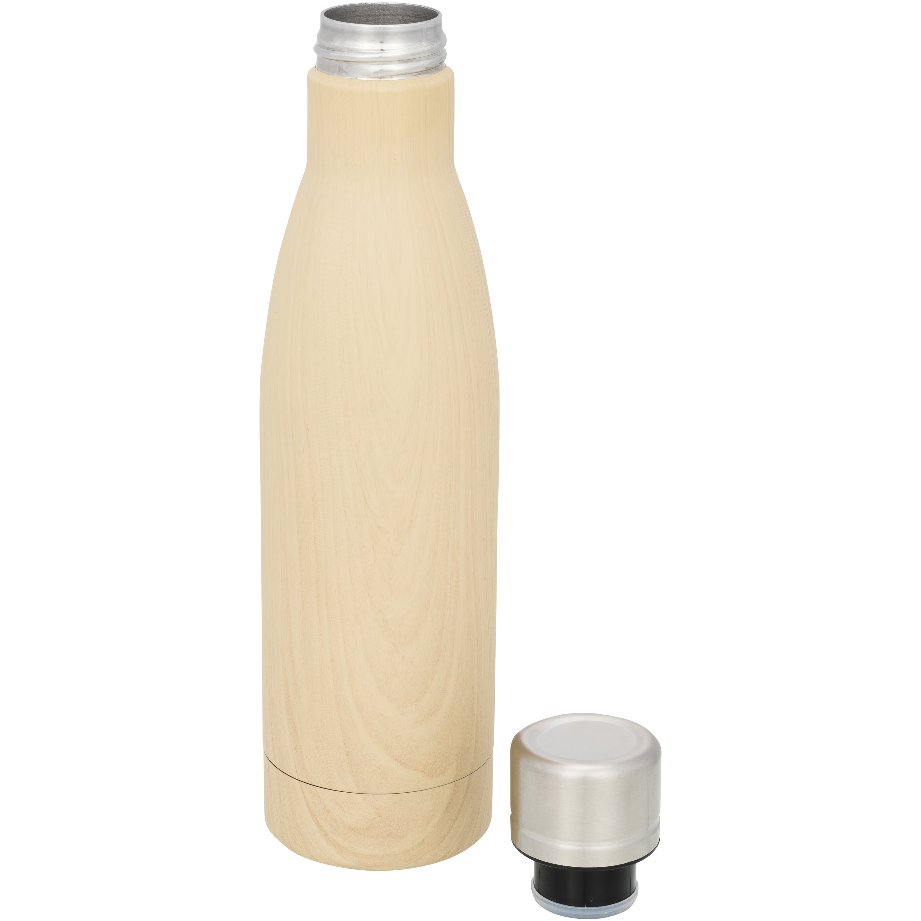 Wood Look Copper Vacuum Insulated Bottle