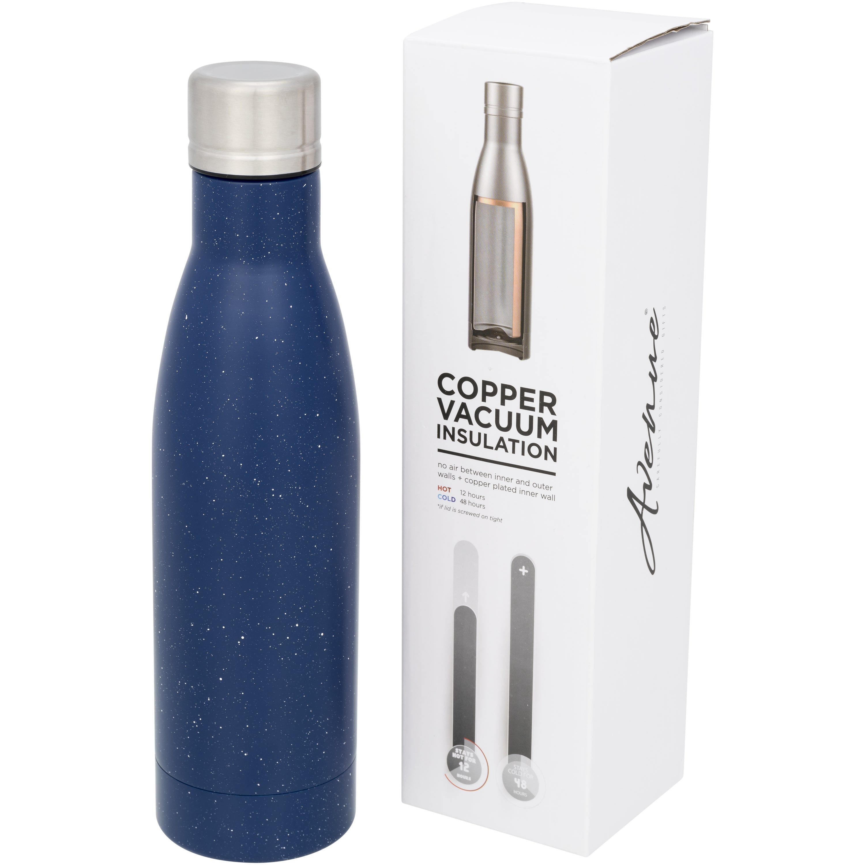 Speckled Copper Insulated Drinks Bottle
