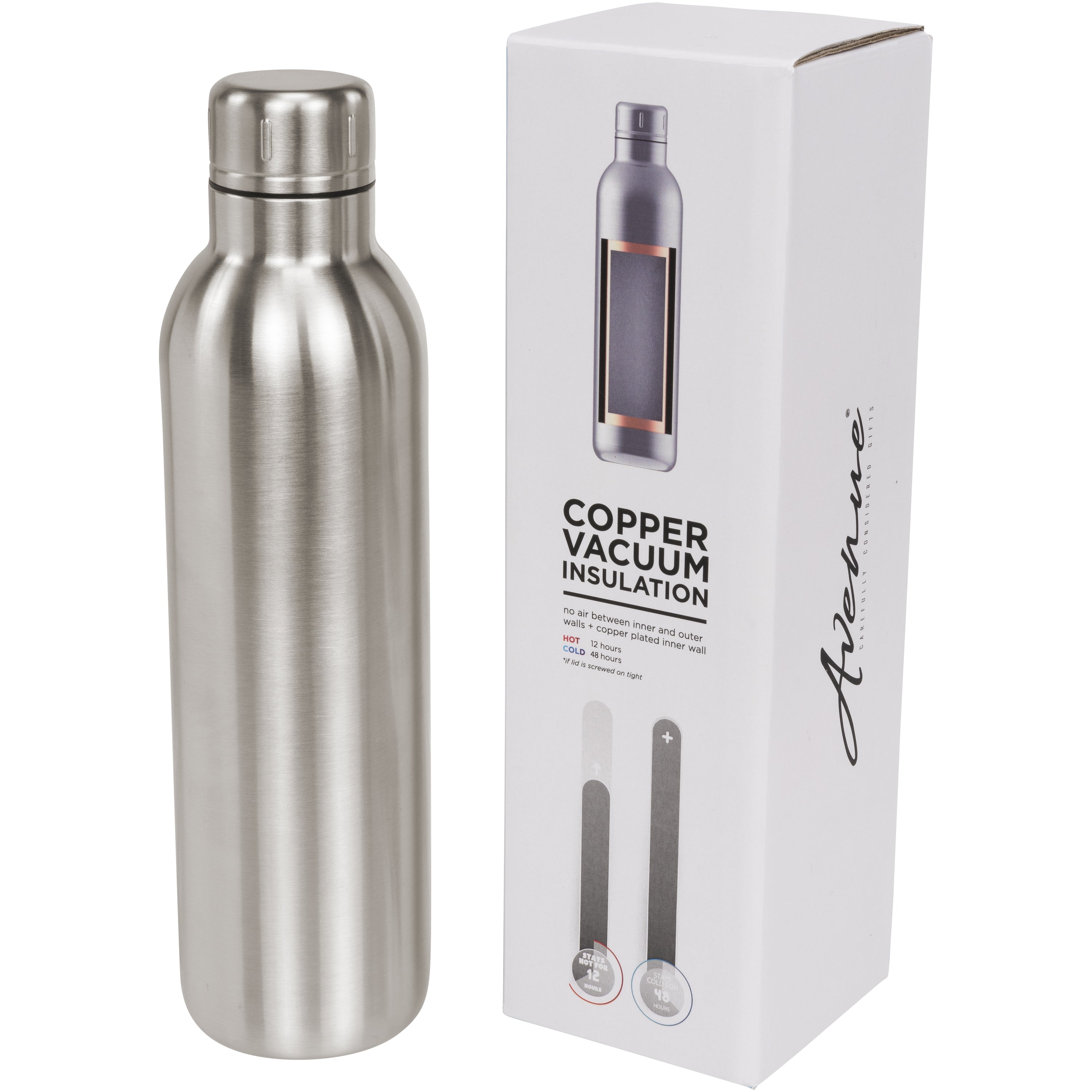 Double Walled Water Bottle with Copper Insulation