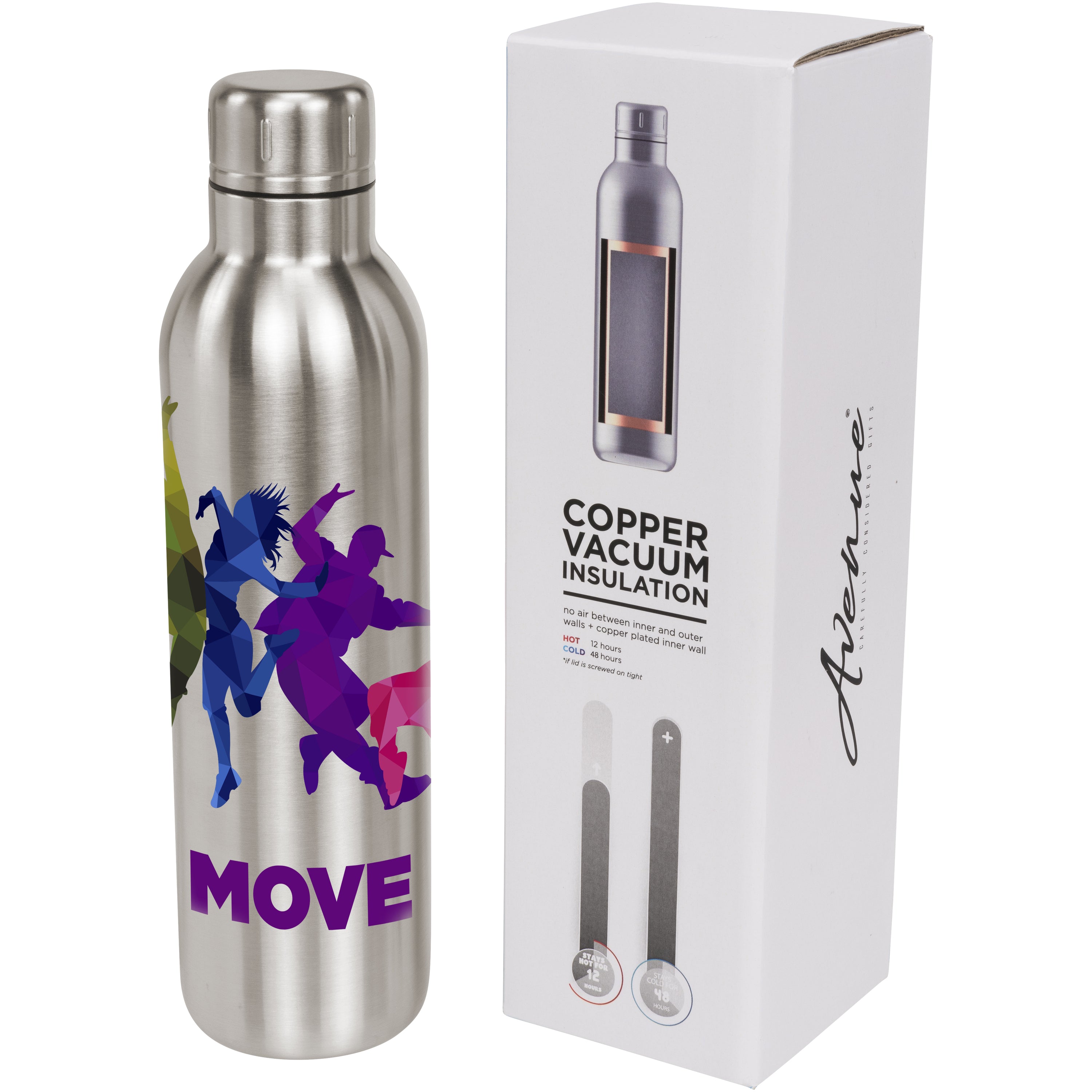 Double Walled Water Bottle with Copper Insulation
