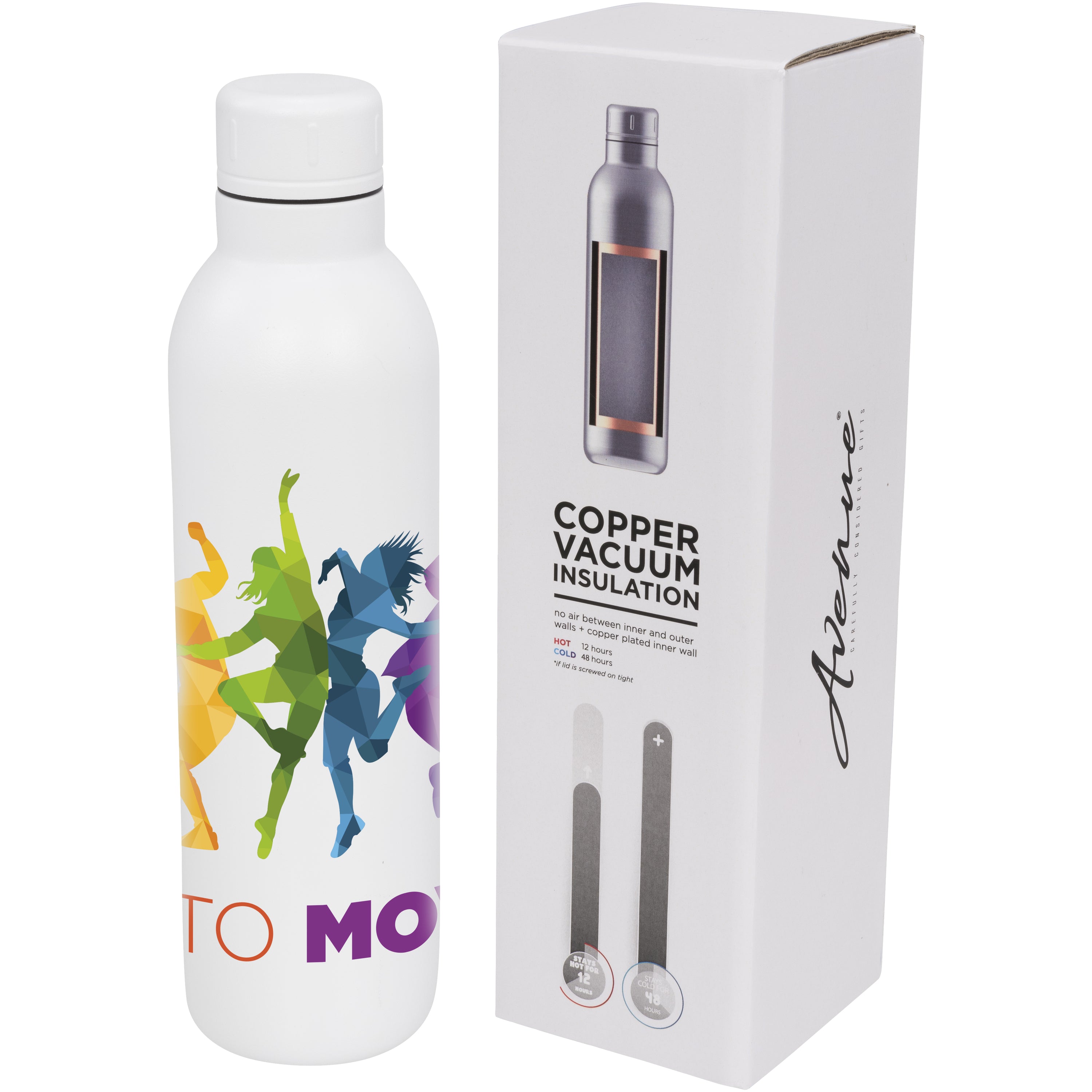 Double Walled Water Bottle with Copper Insulation