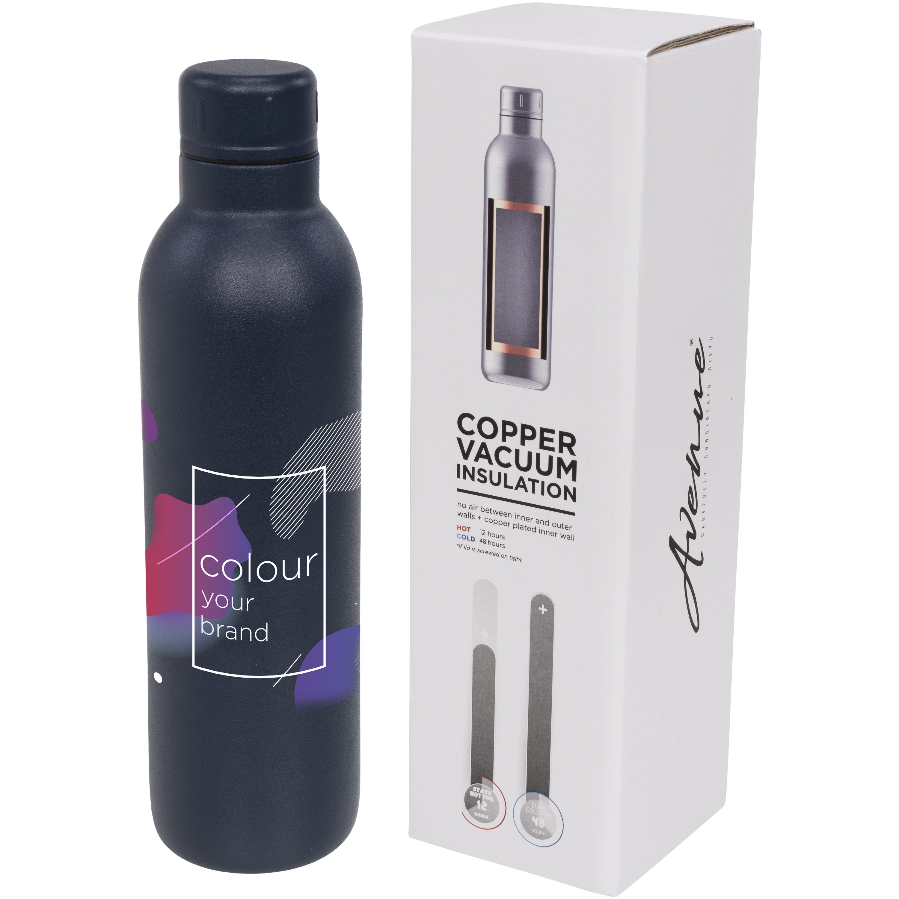 Double Walled Water Bottle with Copper Insulation