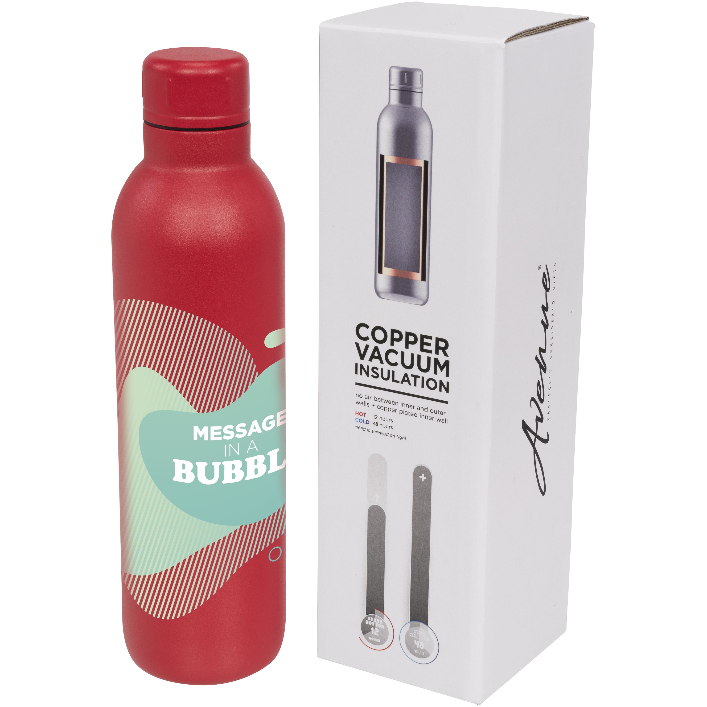 Double Walled Water Bottle with Copper Insulation