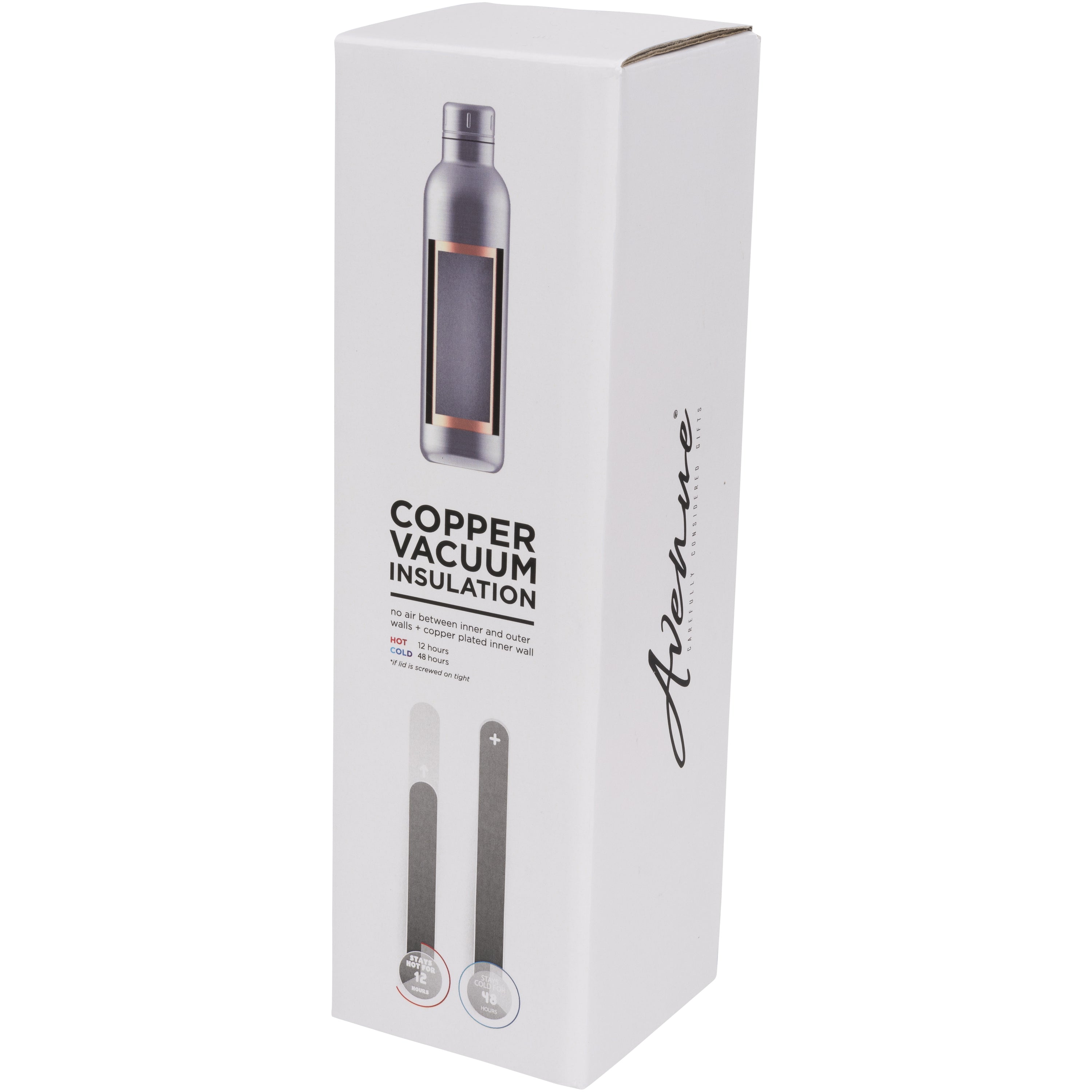 Double Walled Water Bottle with Copper Insulation