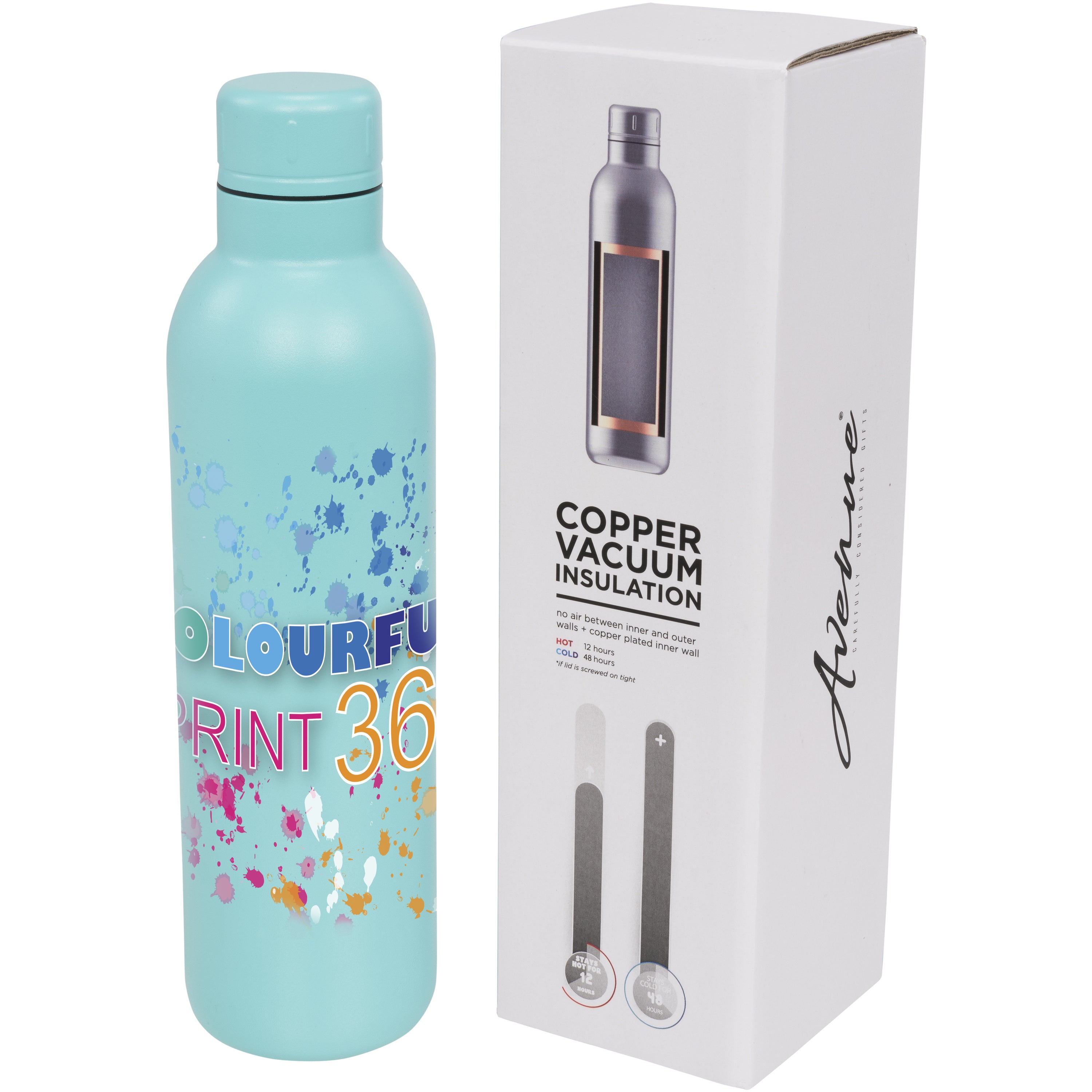 Double Walled Water Bottle with Copper Insulation