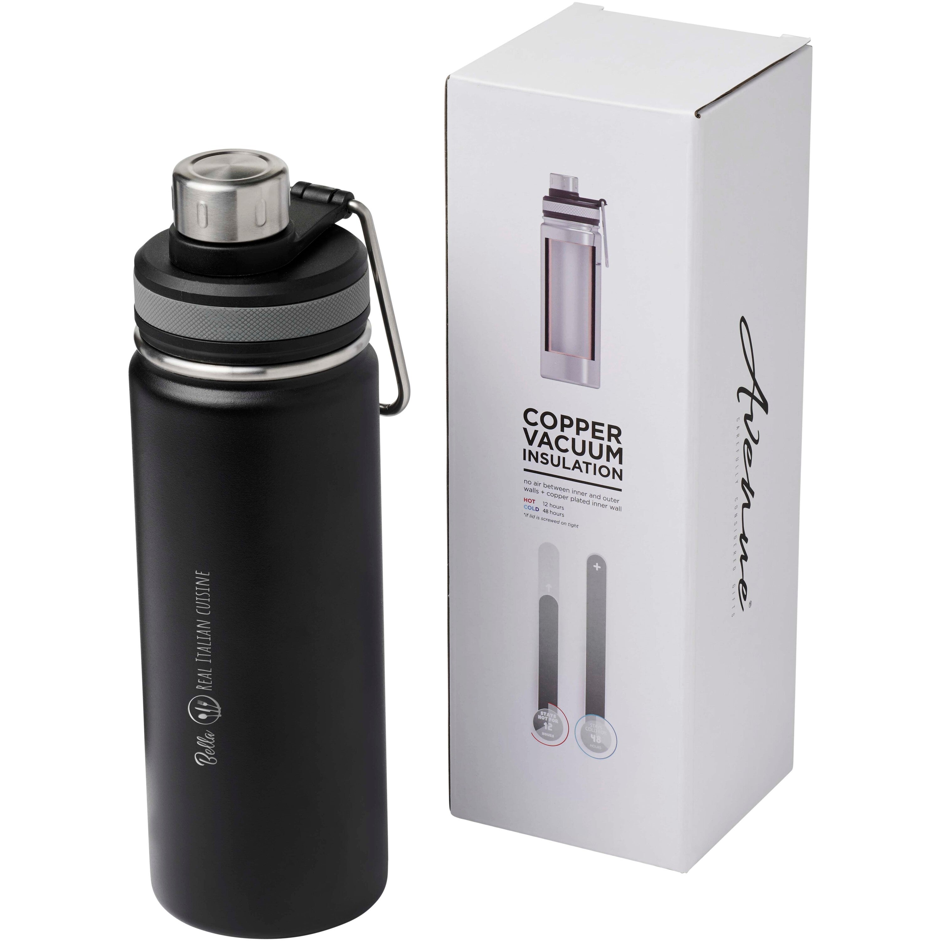 Gessi 590ml Copper Vacuum Insulated Sport Bottle