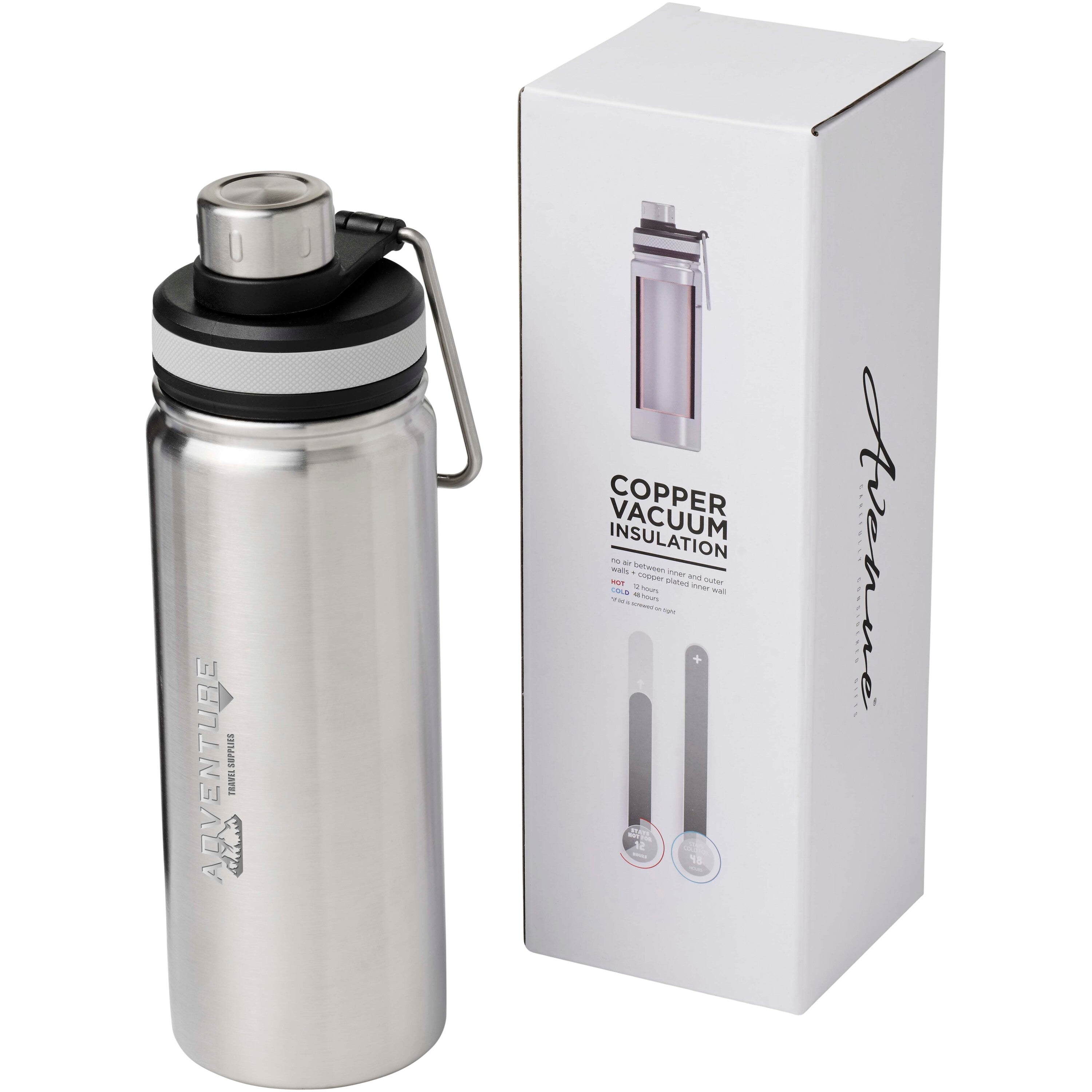 Gessi 590ml Copper Vacuum Insulated Sport Bottle