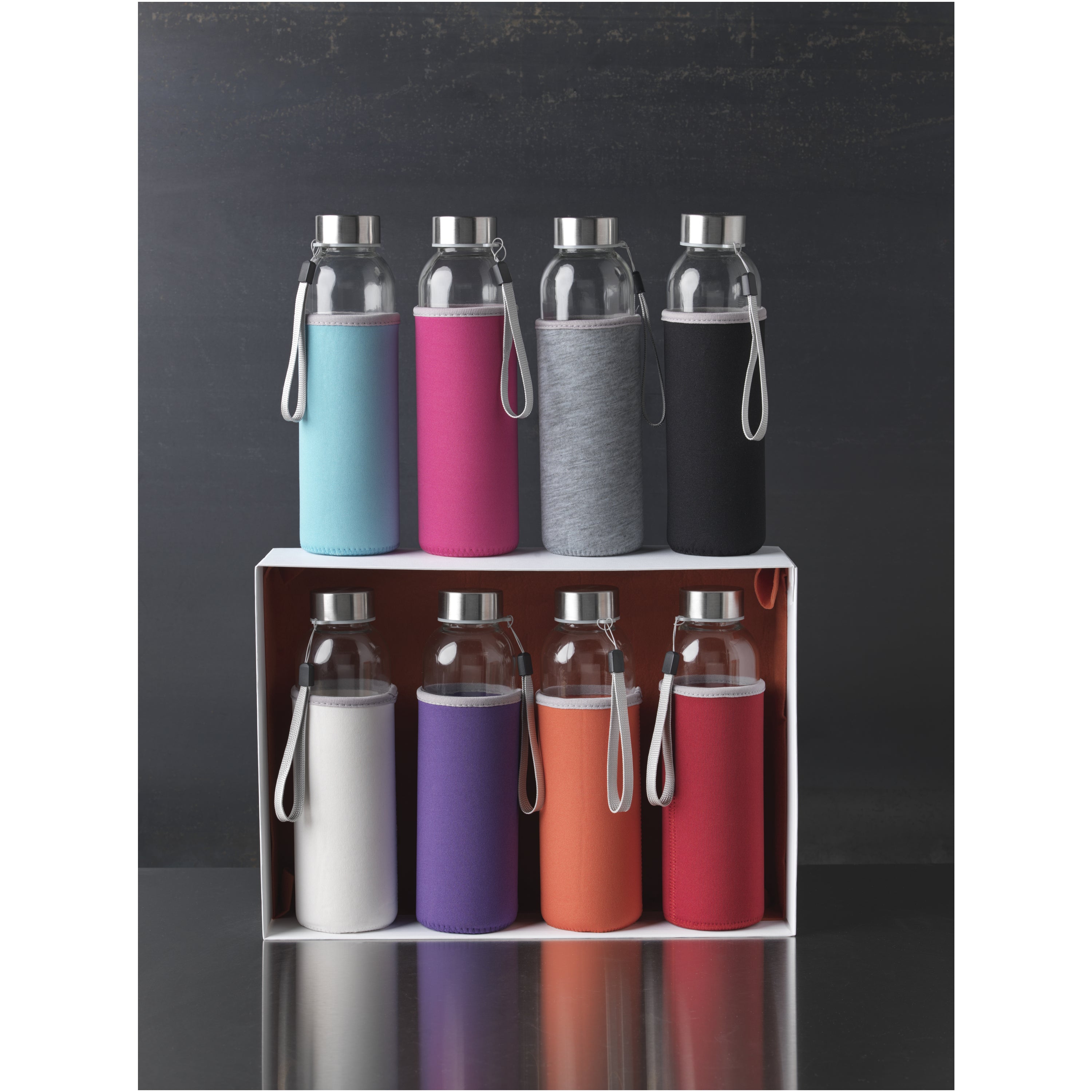Bodhi 500ml Glass Water Bottle