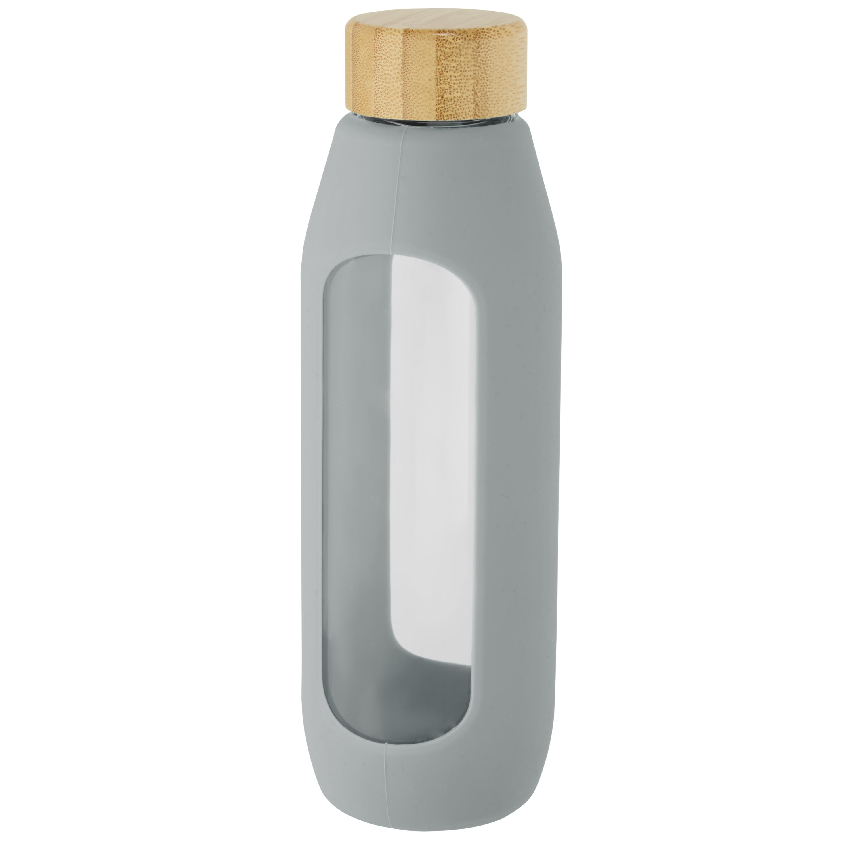 Tidan 600ml Glass Bottle with Silicone Grip