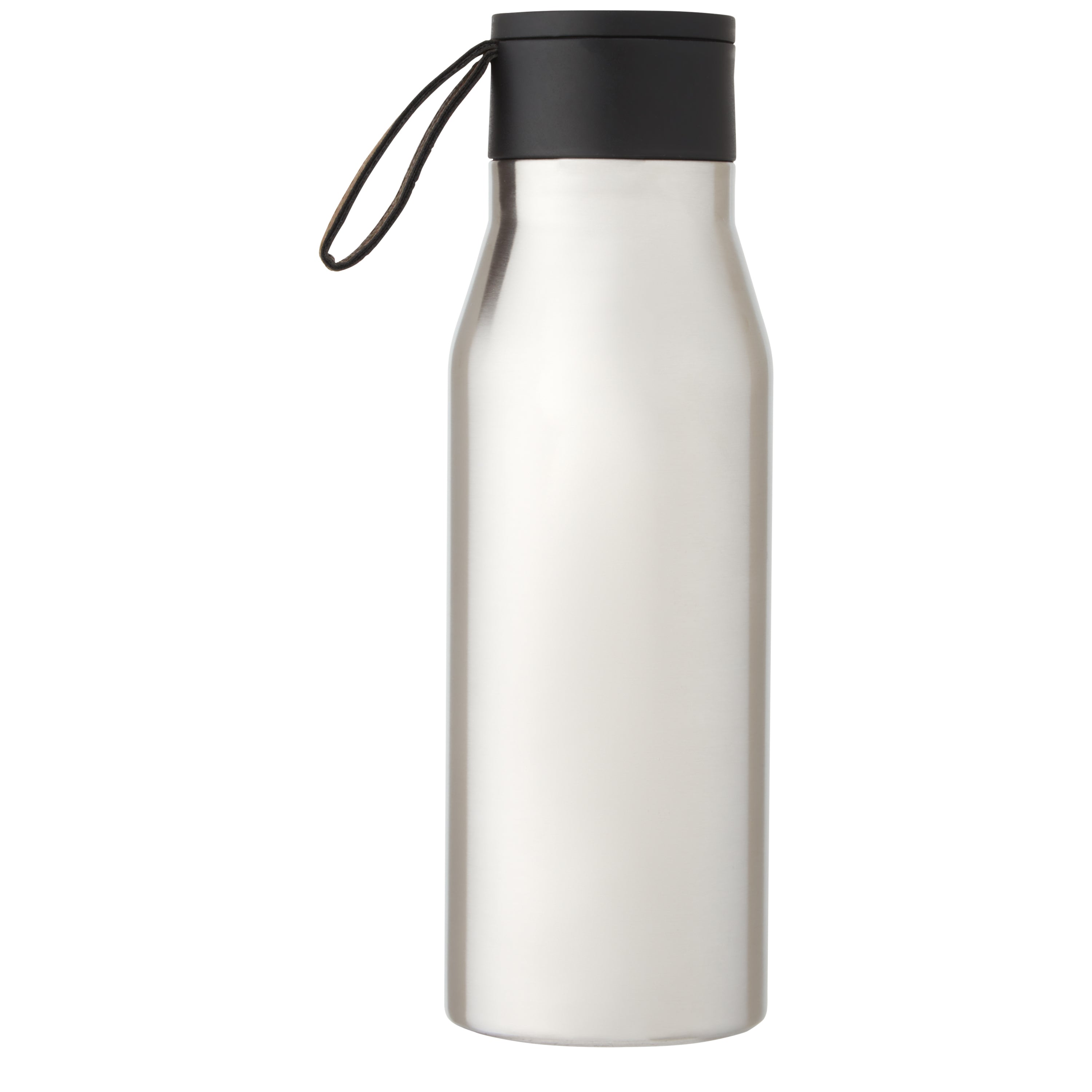 500ml Copper Insulated Water Bottle with Faux Leather Strap