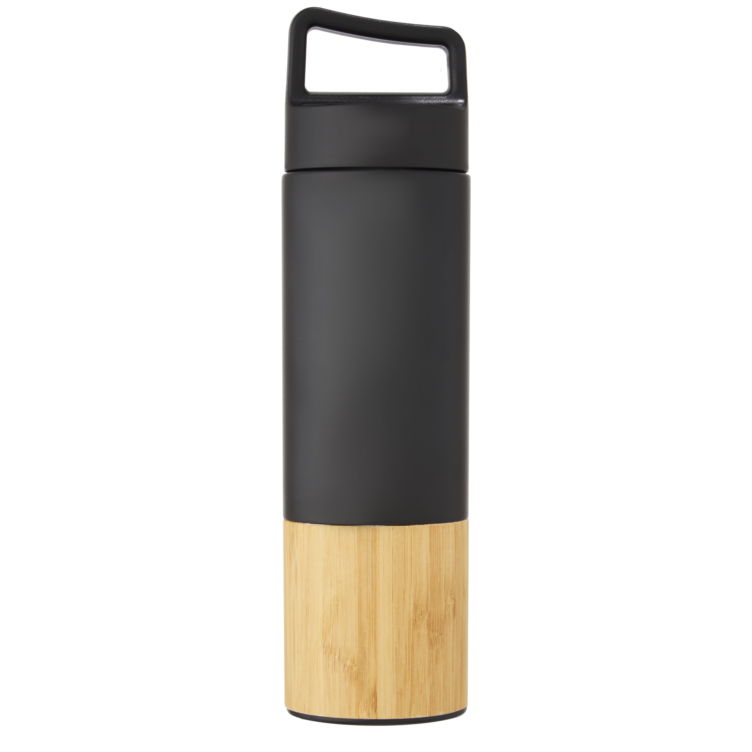 Vacuum Insulated Bottle with Bamboo Outer Wall