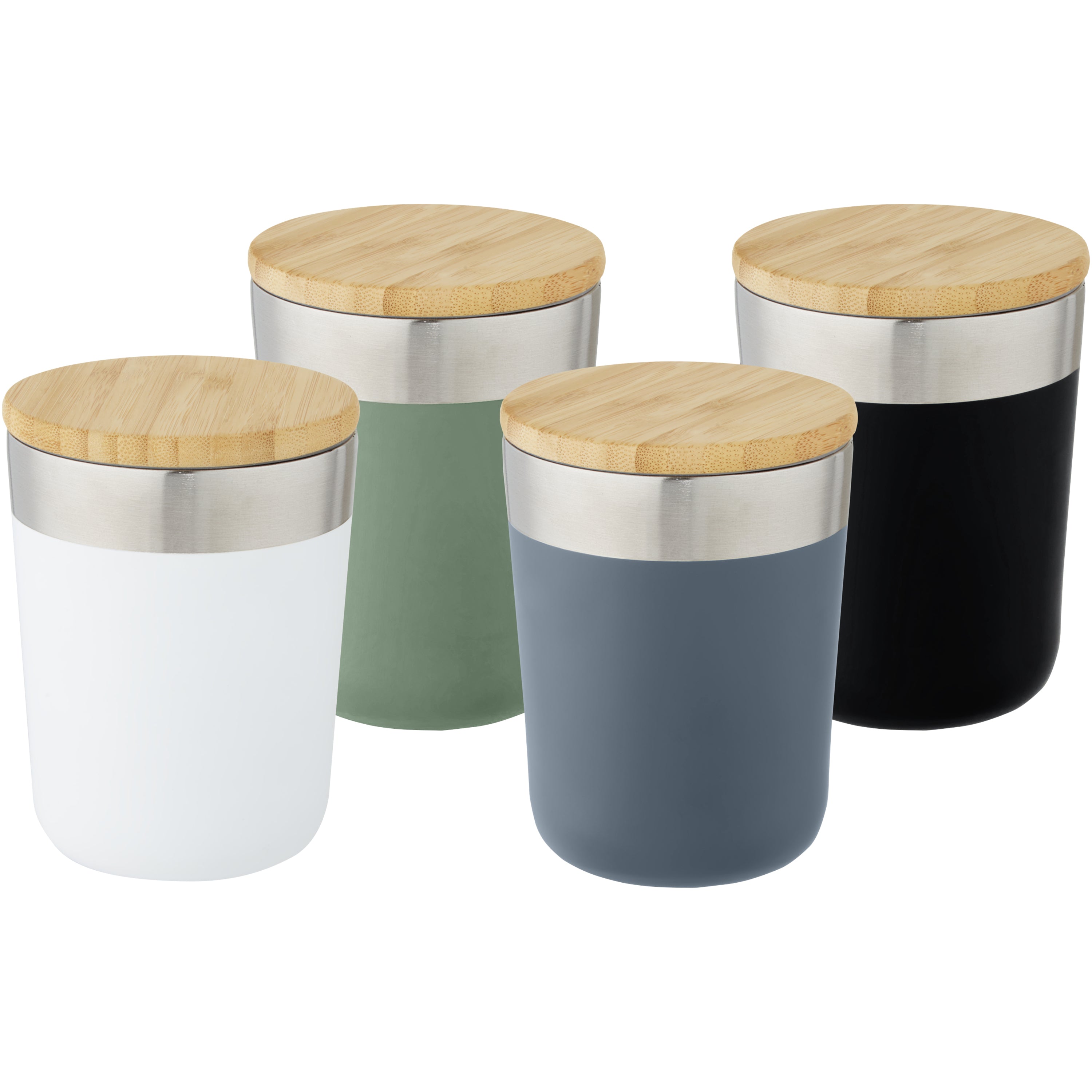 Lagan 330ml Insulated Tumbler with Organic Bamboo Lid