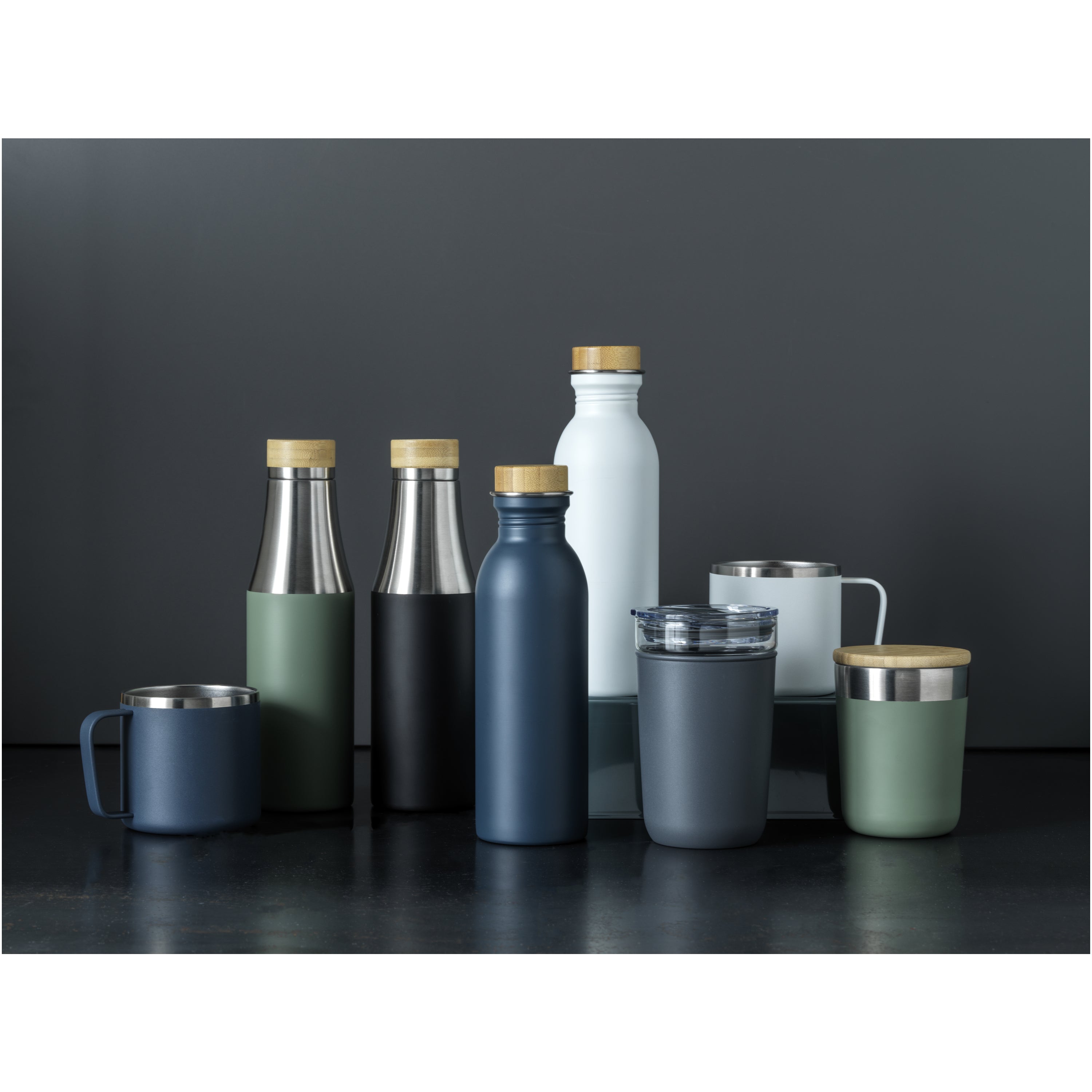 Kalix 650ml Water Bottle with Bamboo Lid