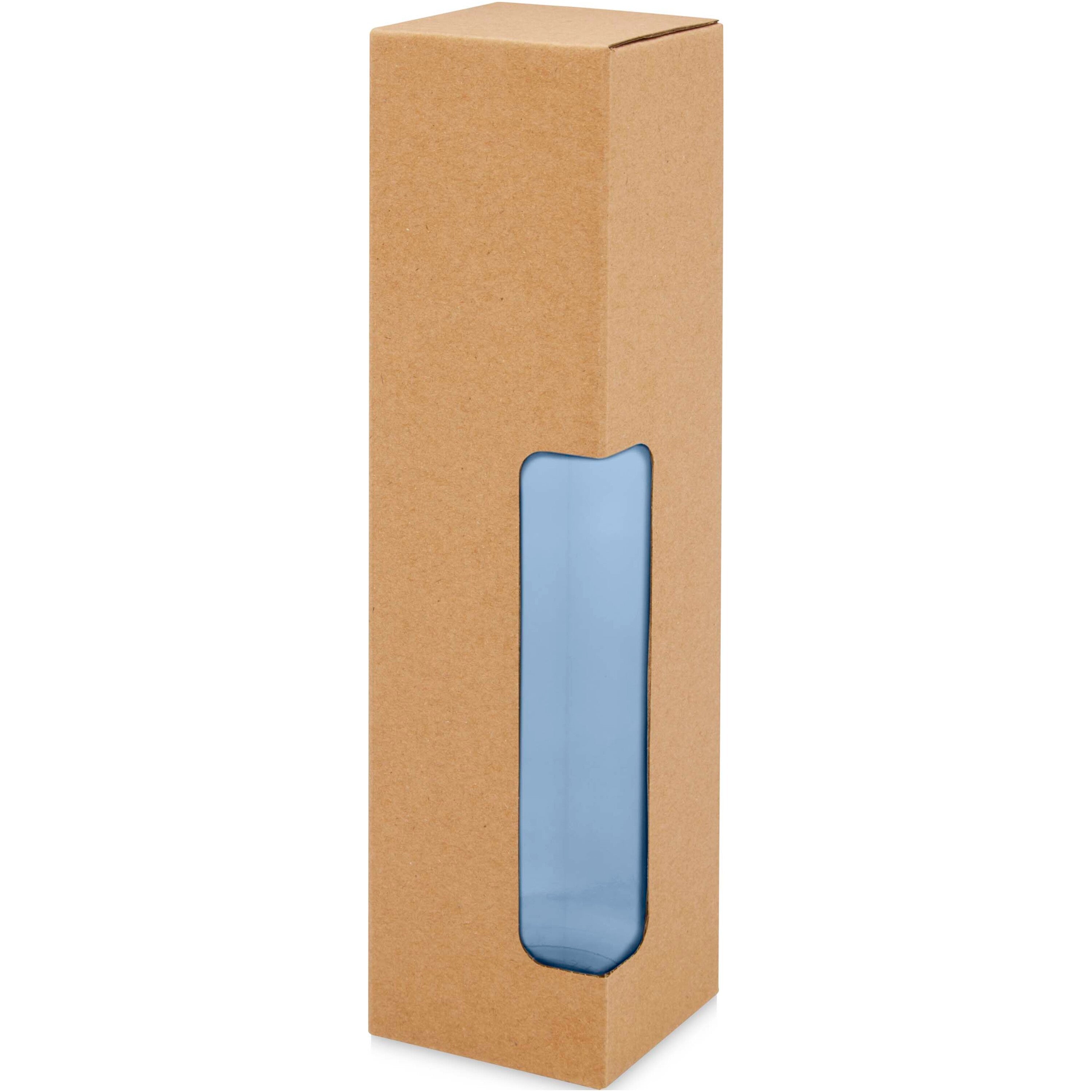Reusable Recycled Plastic Water Bottle with Bamboo Lid