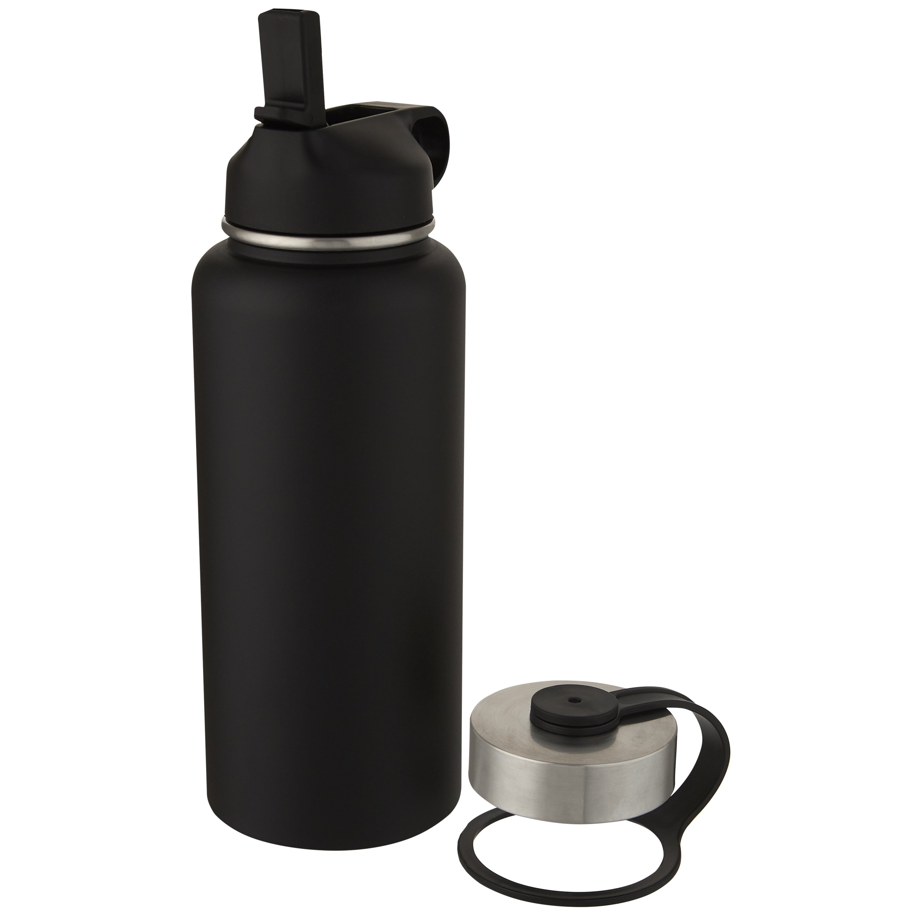 Dual Lid Copper Vacuum Insulated Sports Bottle