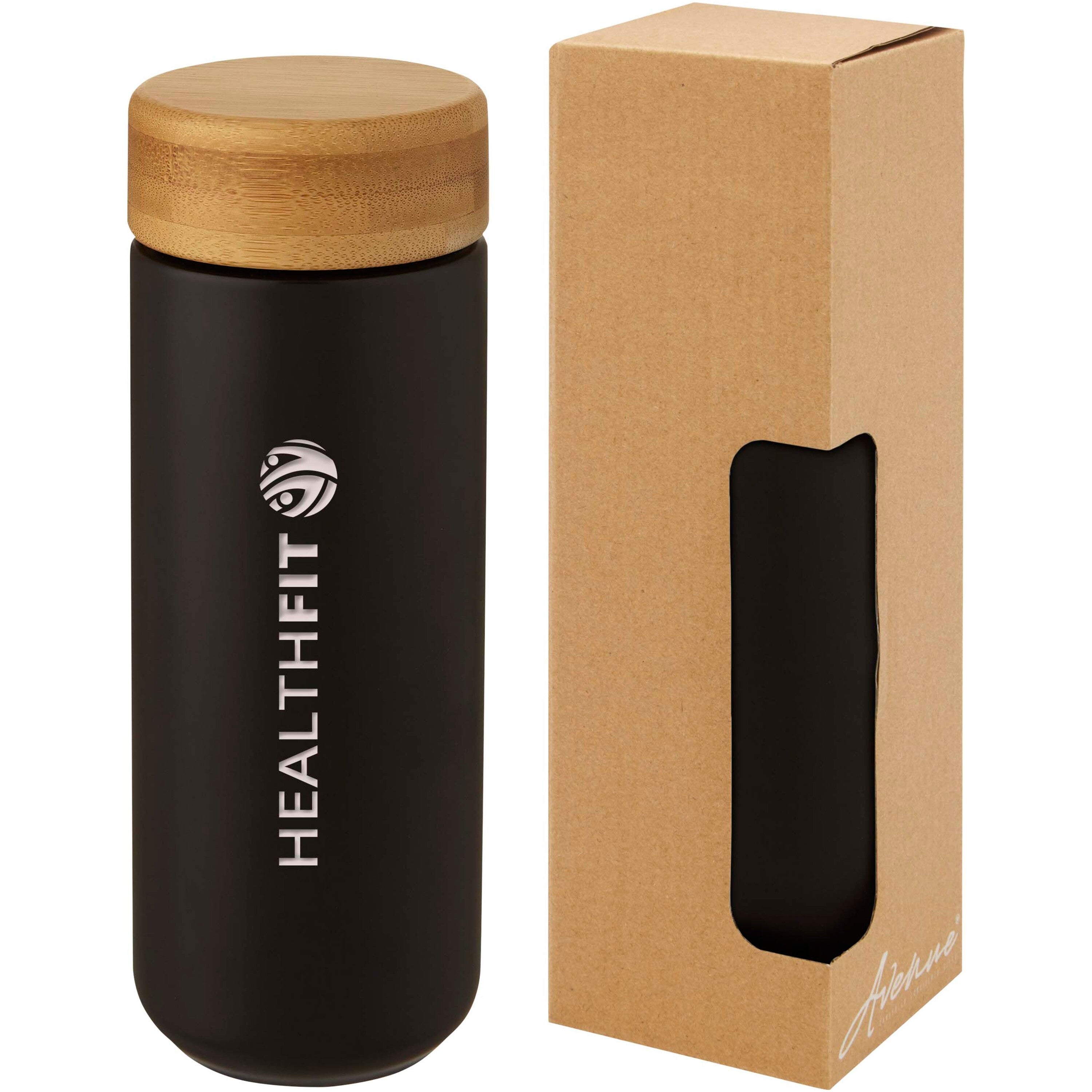 Lumi 300ml Bamboo Lid Ceramic Tumbler