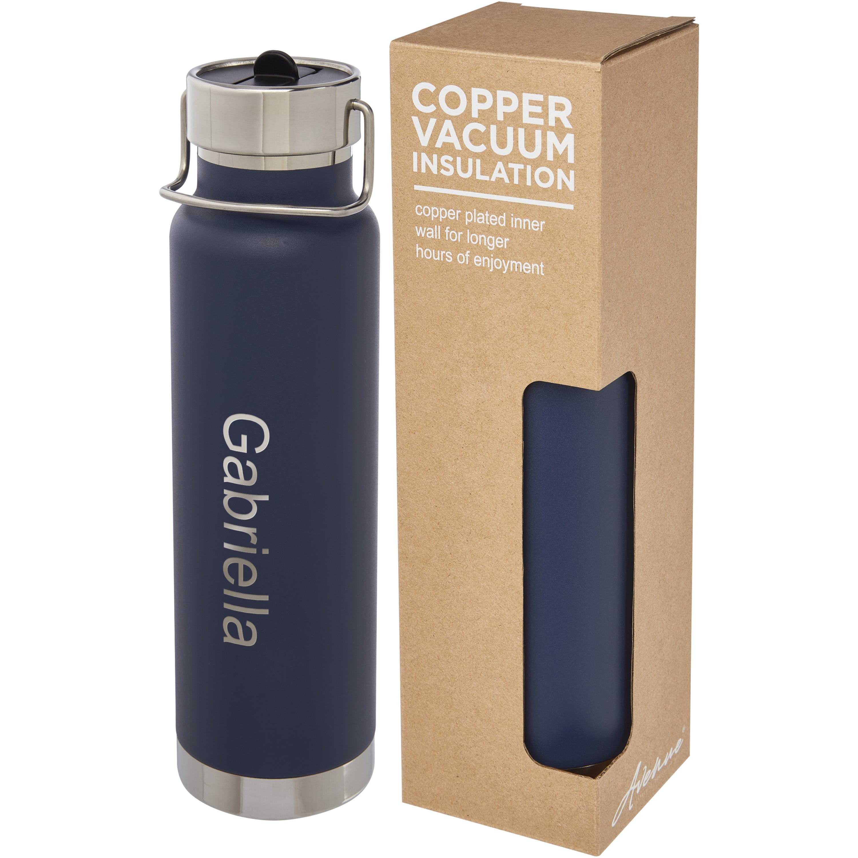 Thor 750ml Copper Insulated Sports Bottle