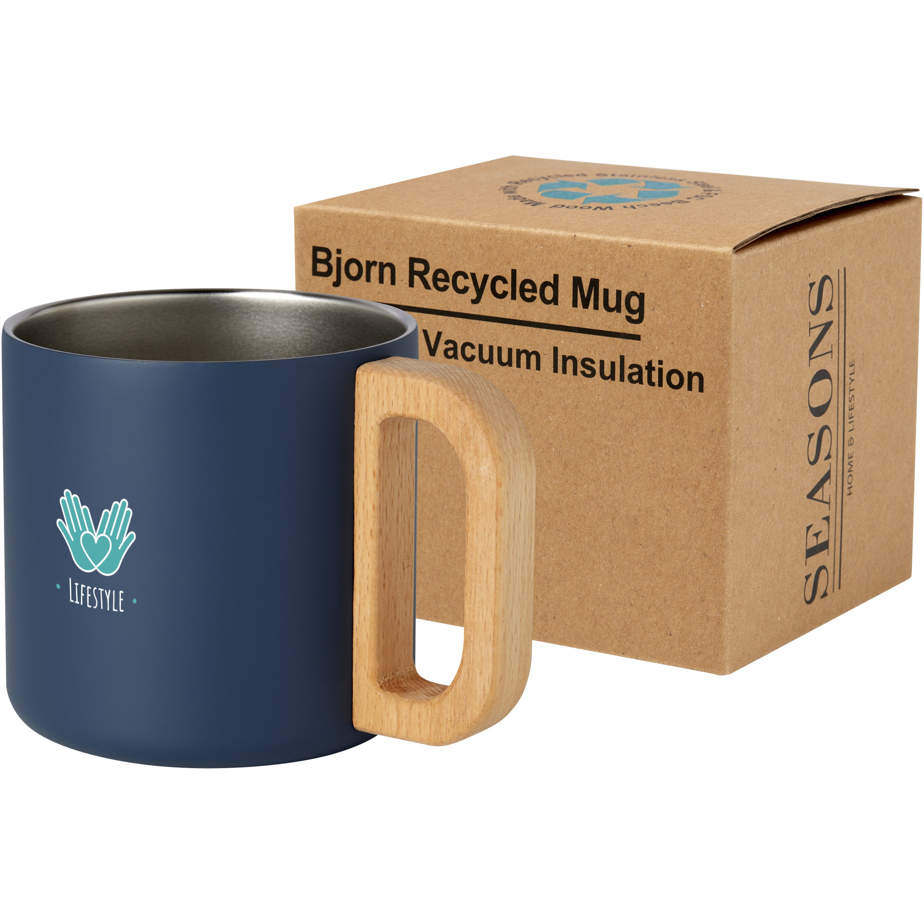 Copper Insulated Recycled Stainless Steel Mug