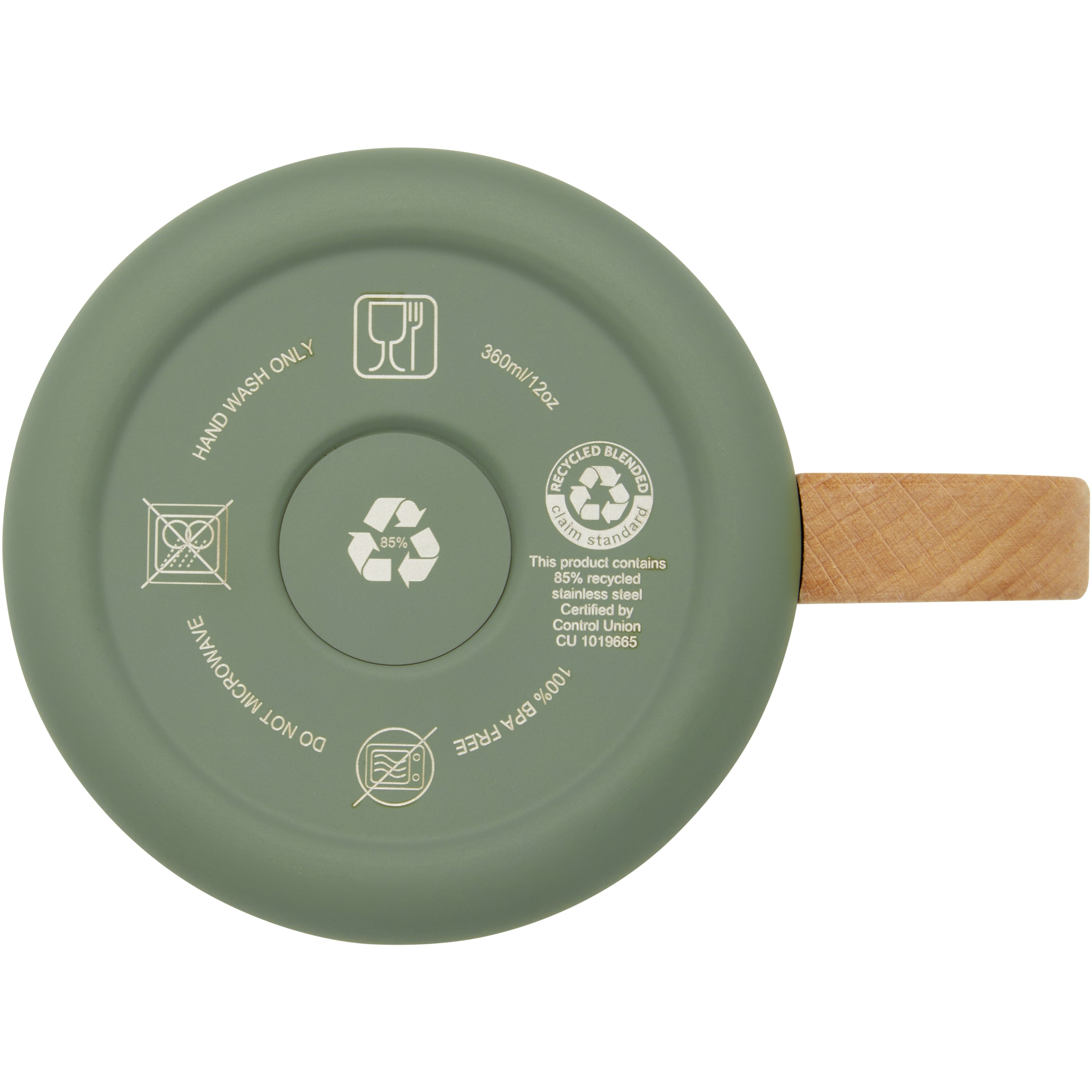 Copper Insulated Recycled Stainless Steel Mug