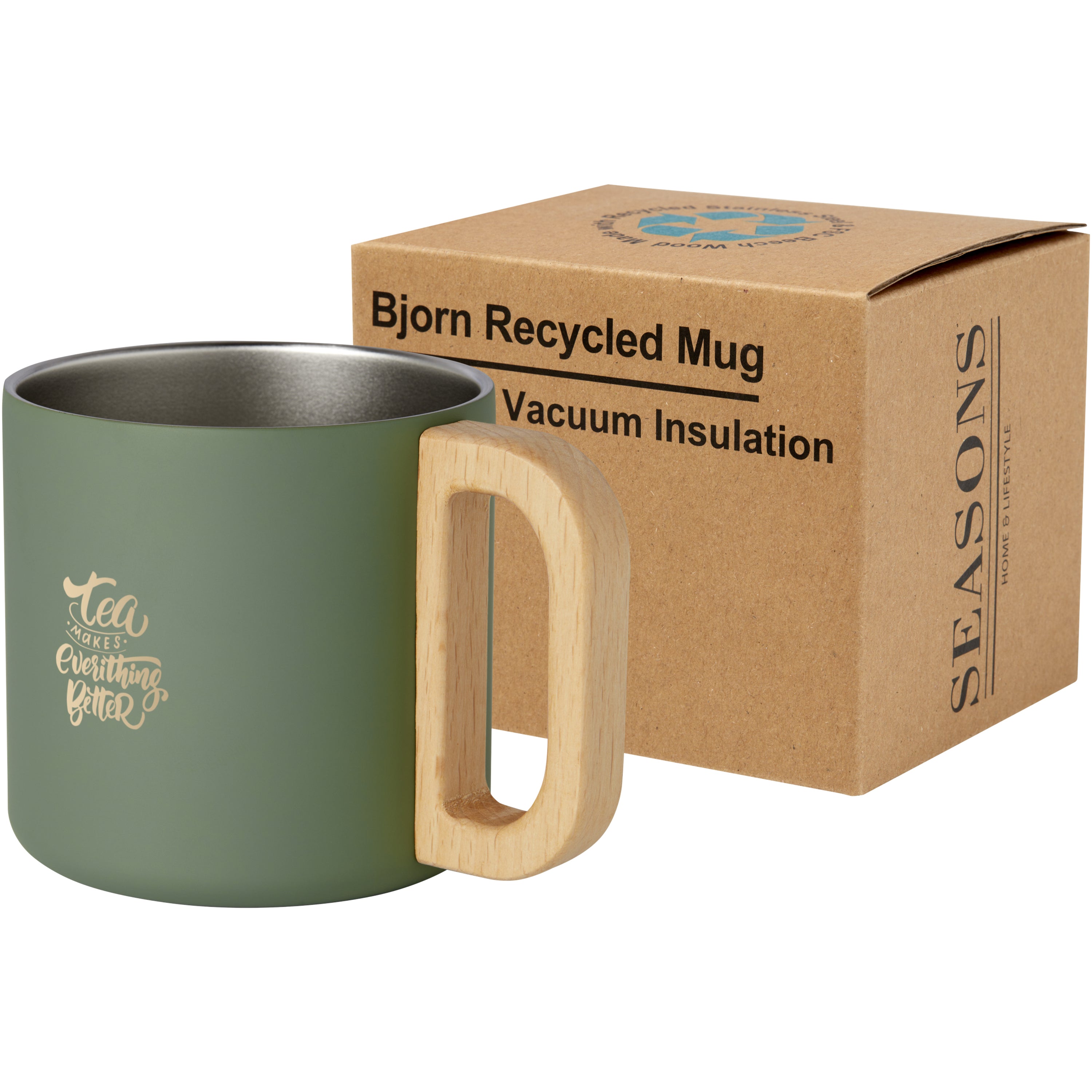 Copper Insulated Recycled Stainless Steel Mug