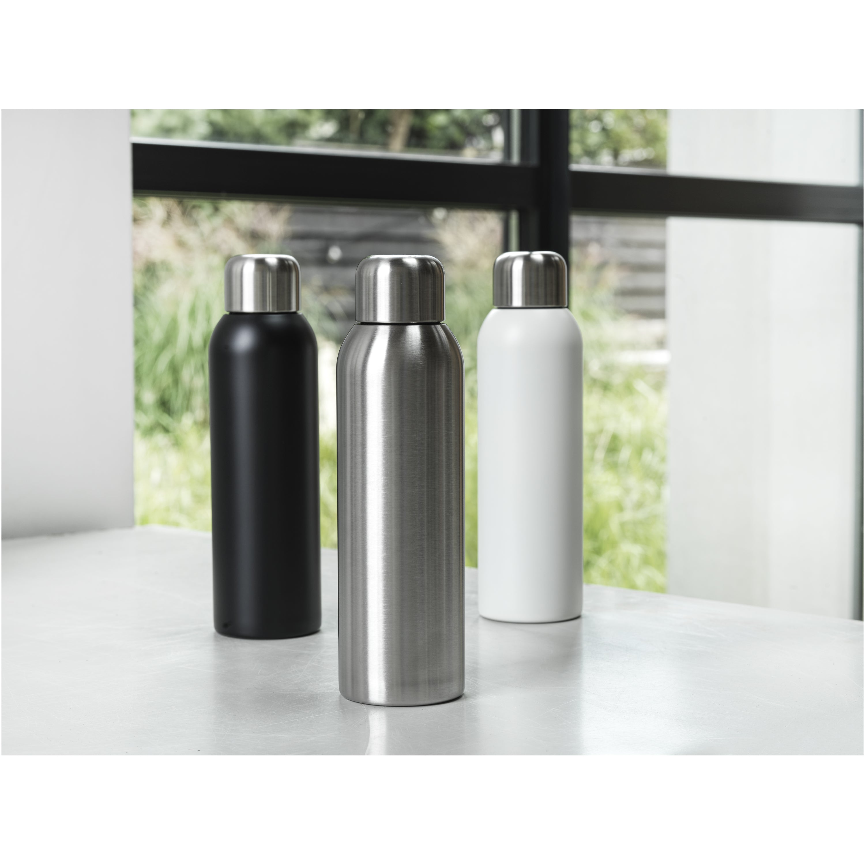 Screw Lid Recycled Stainless Steel Water Bottle