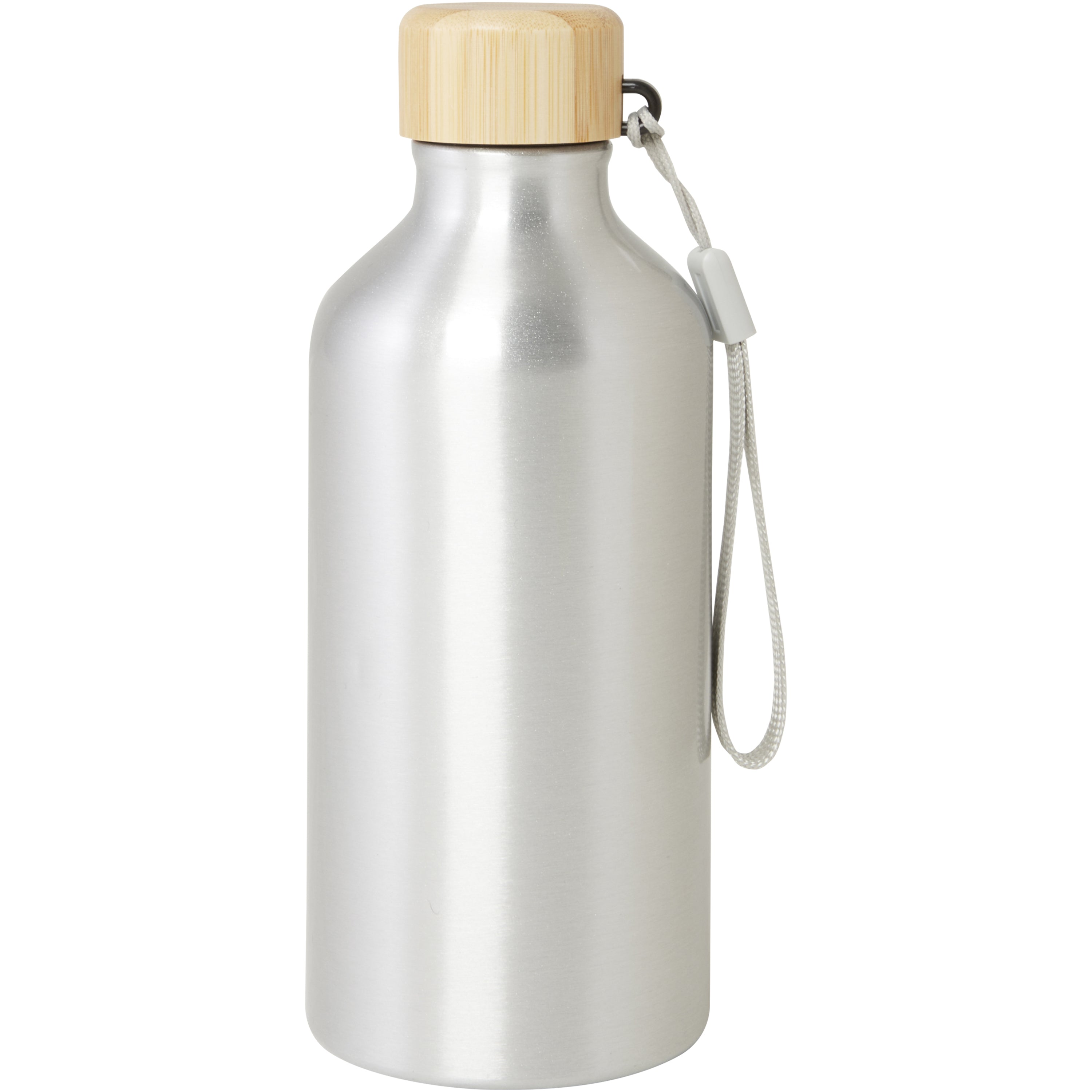 Malpeza Recycled Aluminium Bamboo Lid Water Bottle