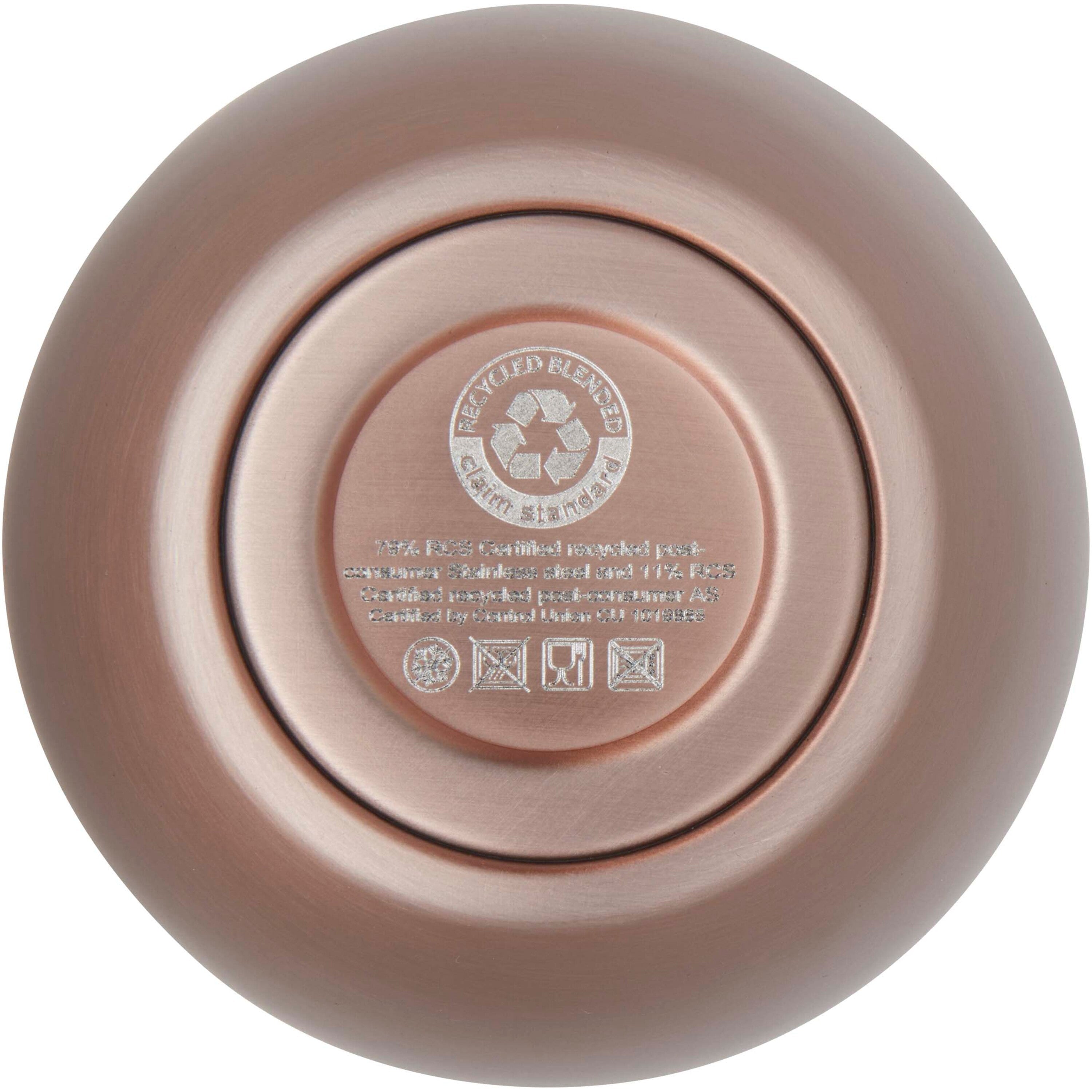 Recycled Stainless Steel Copper Vacuum Insulated Cup