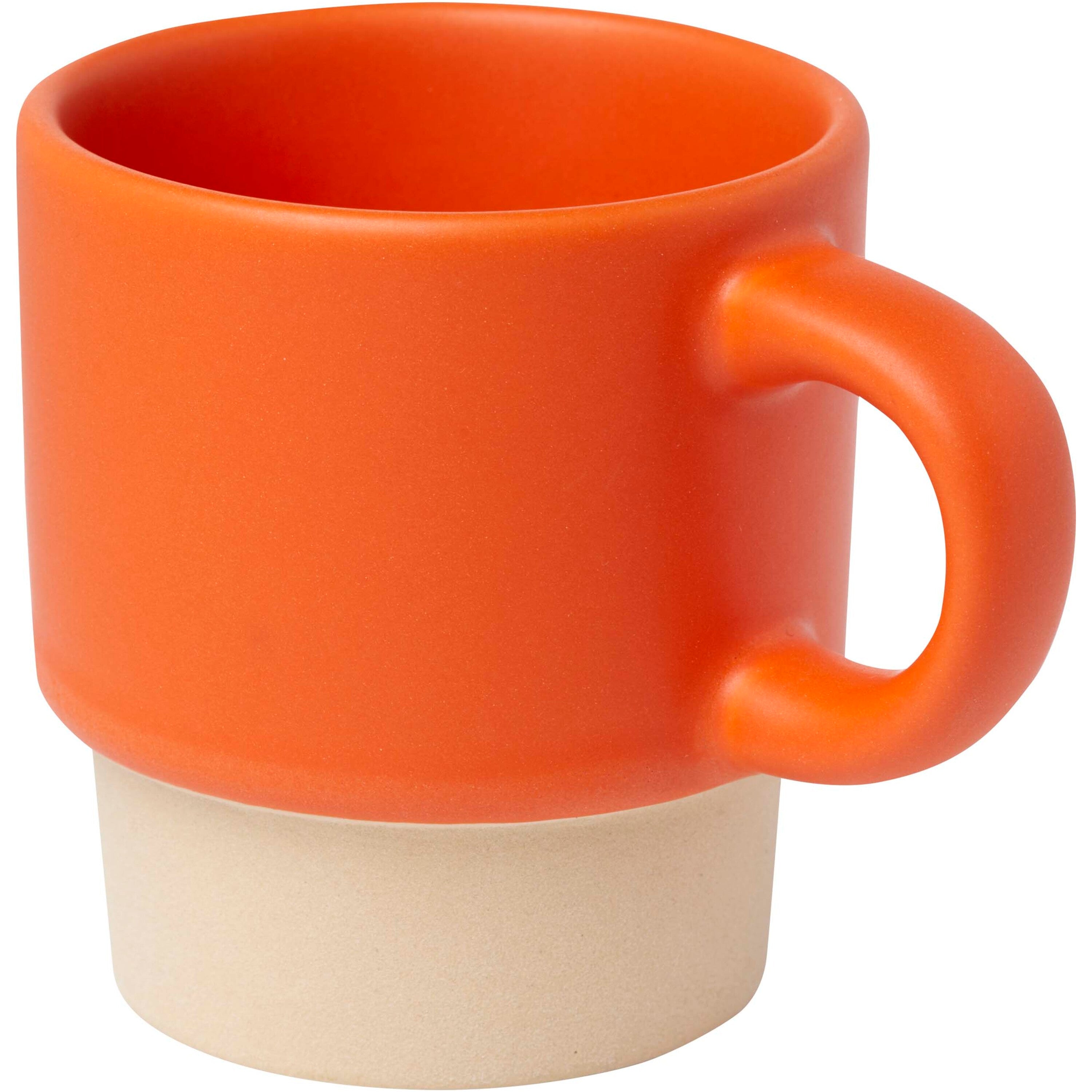 Stackable Expresso Cup with Clay Bottom