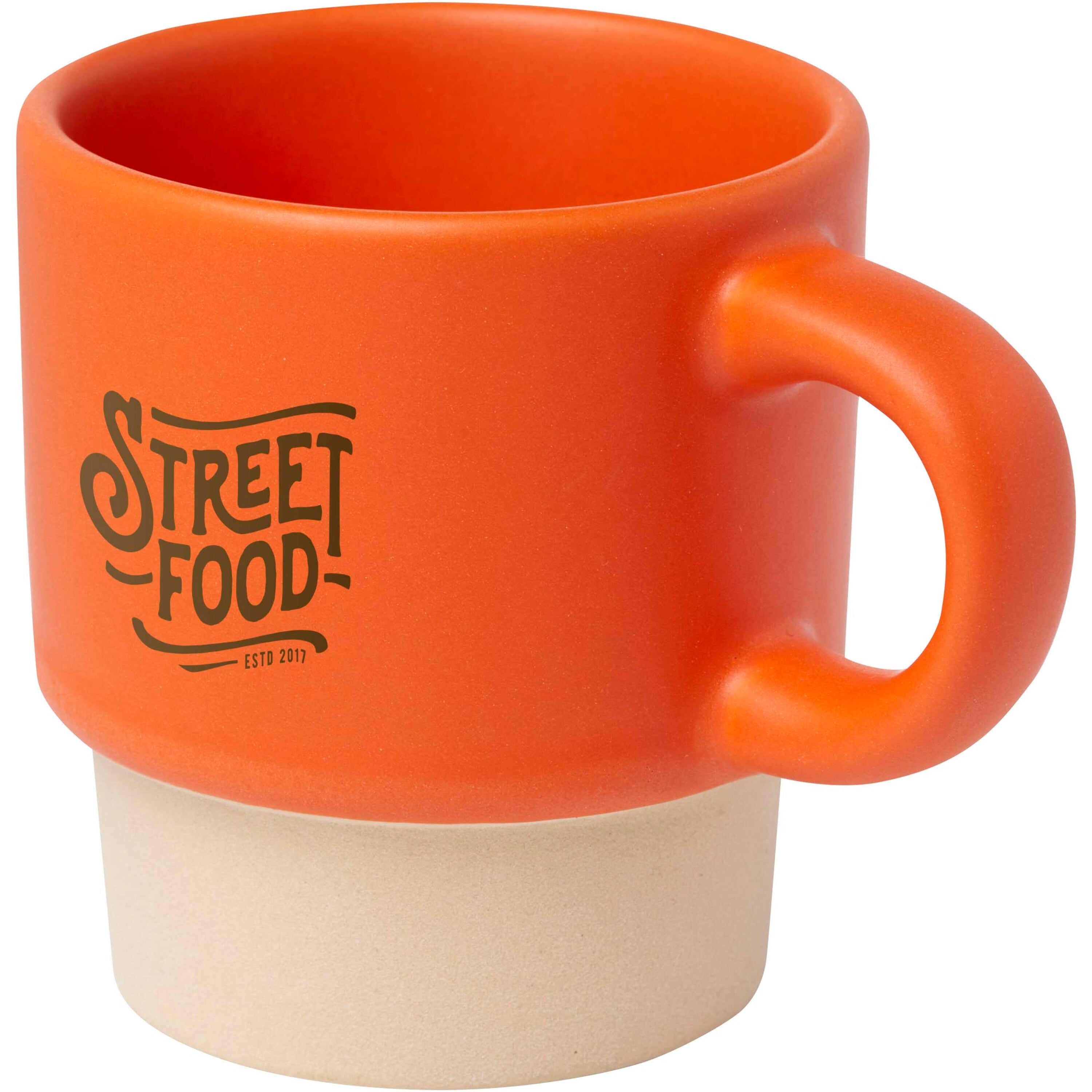 Stackable Expresso Cup with Clay Bottom