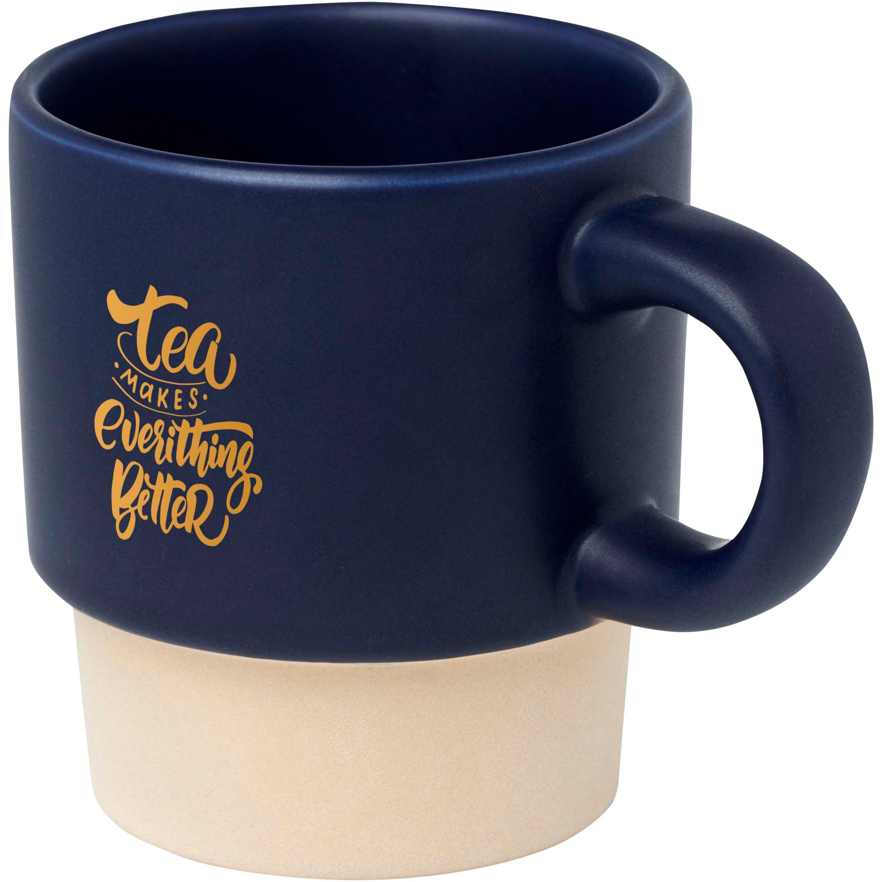Stackable Expresso Cup with Clay Bottom