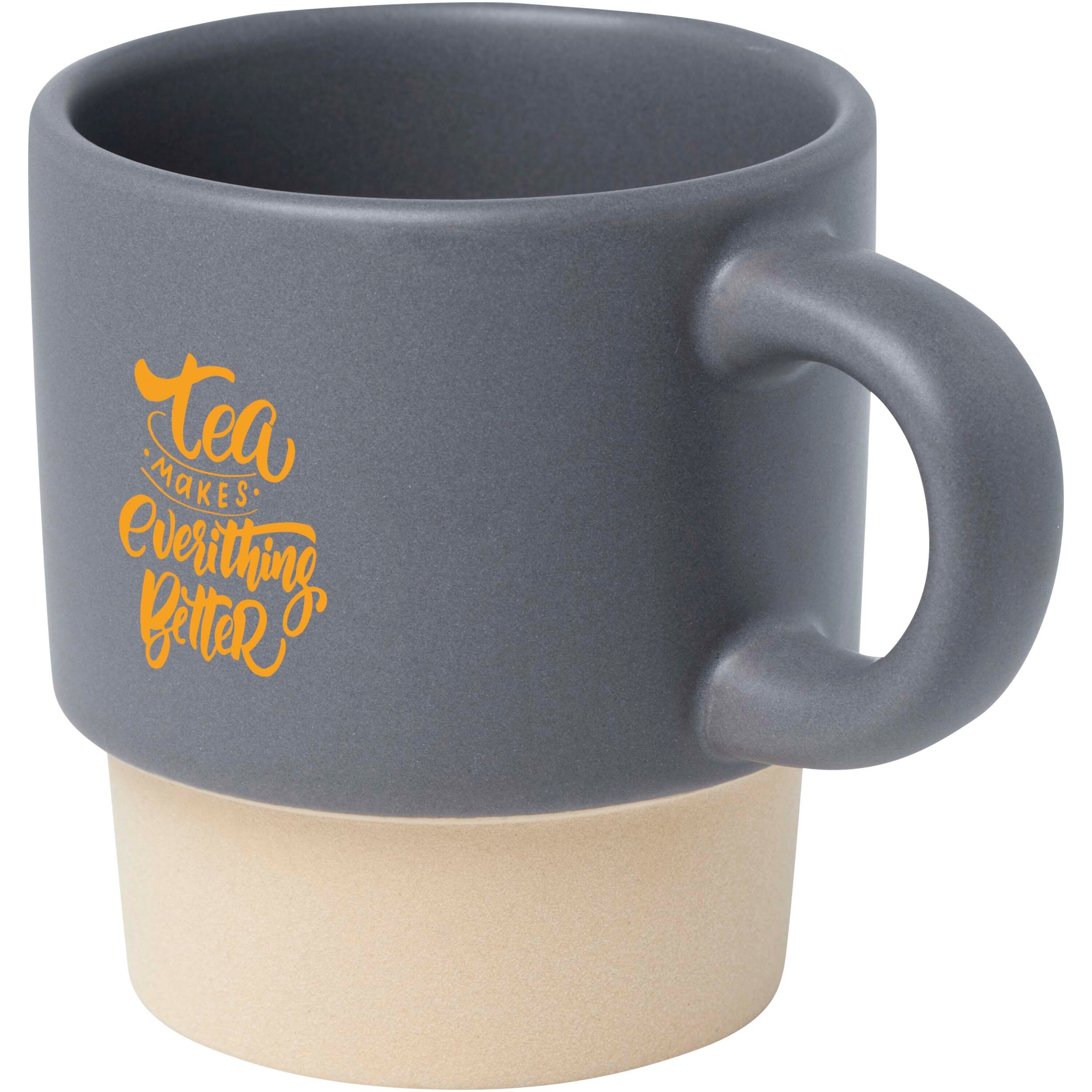 Stackable Expresso Cup with Clay Bottom