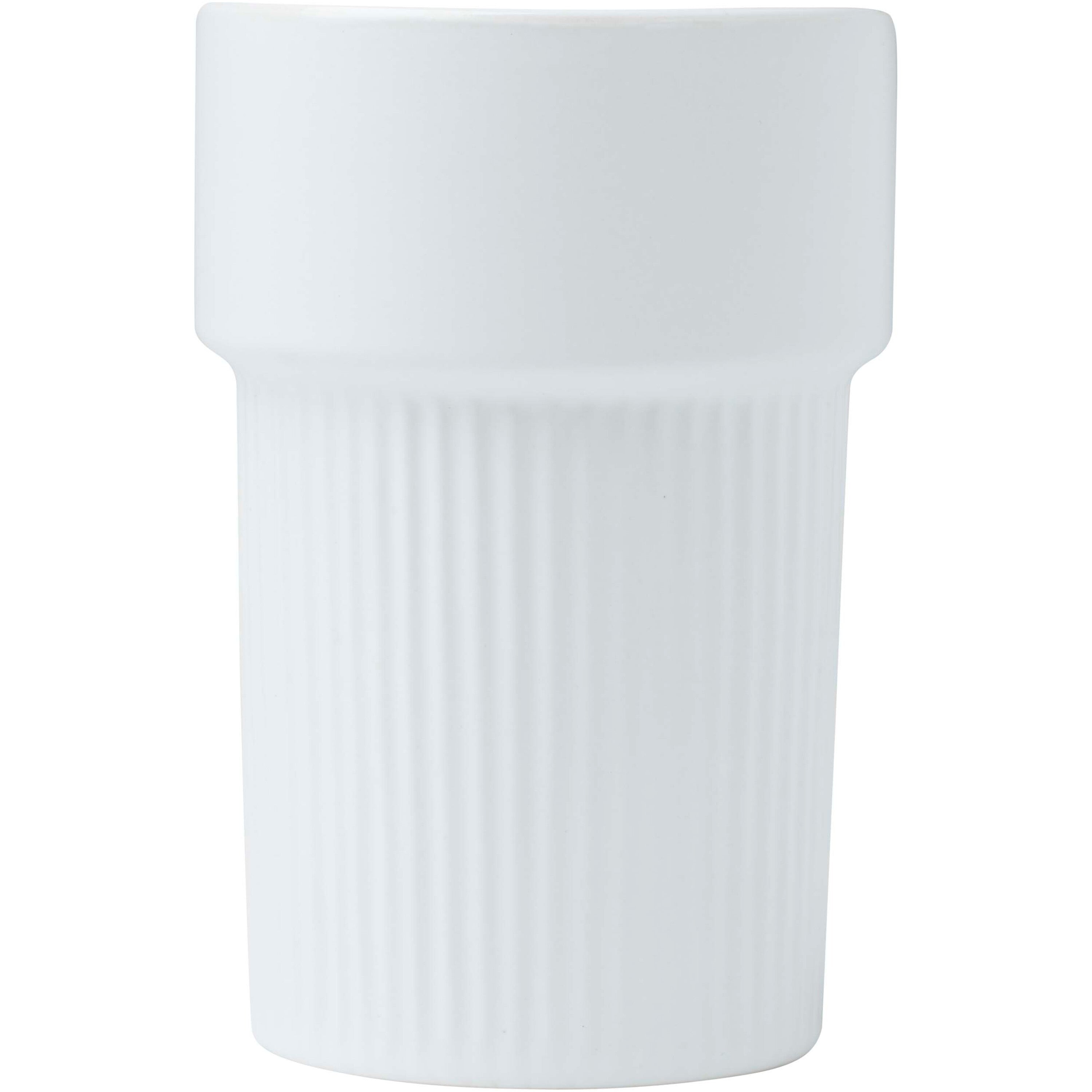 Ceramic Tumbler with Bamboo Sleeve