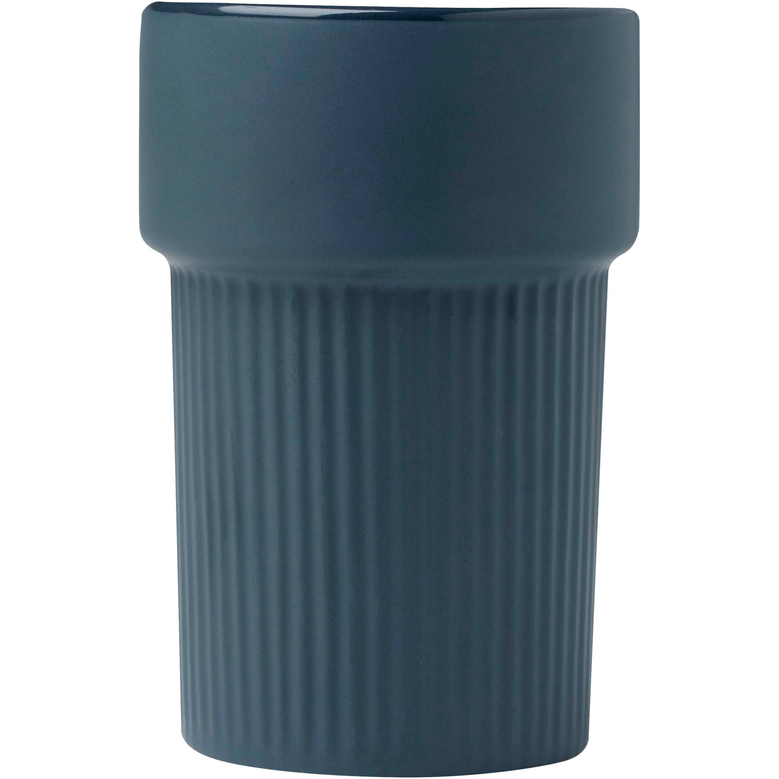 Ceramic Tumbler with Bamboo Sleeve