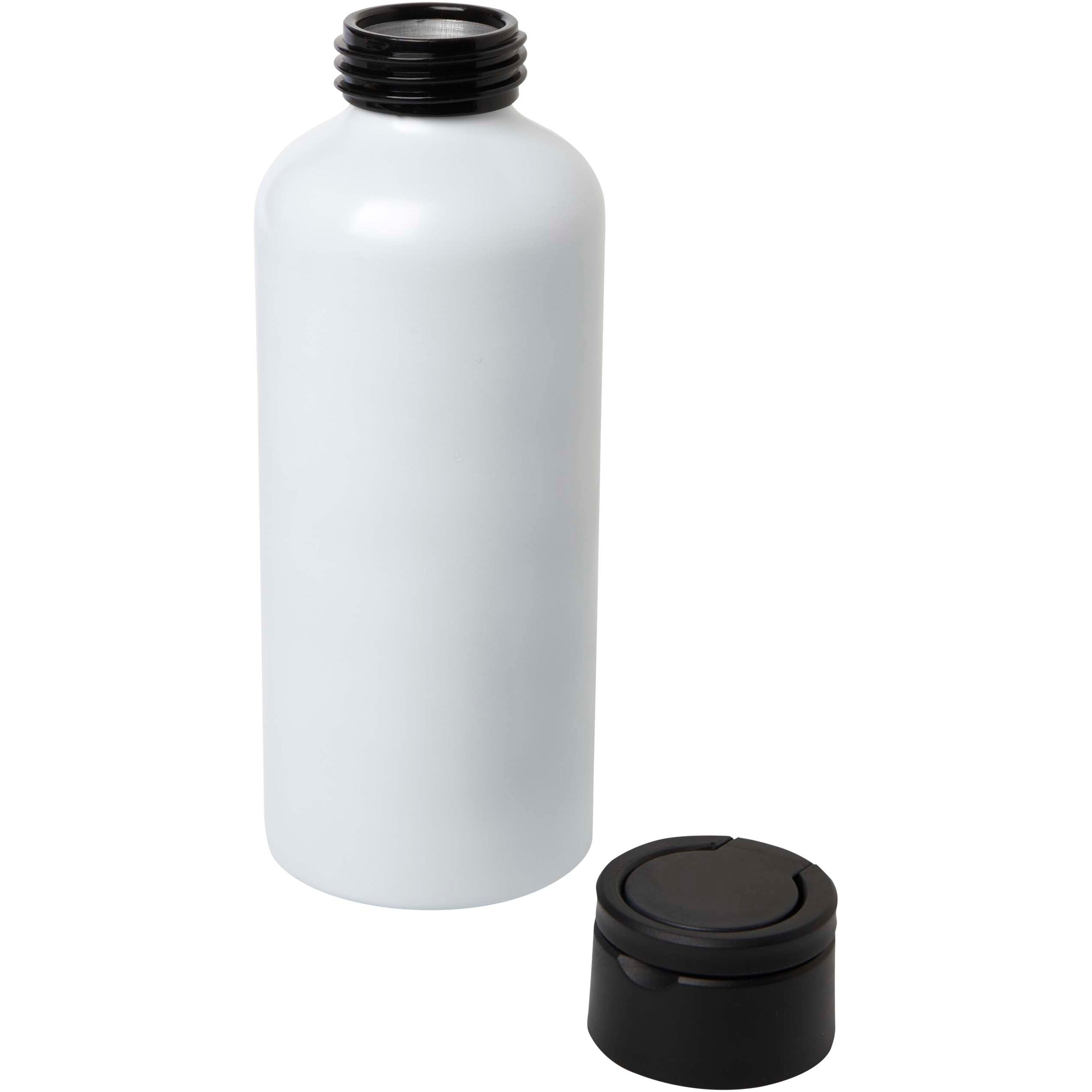600ml Recycled Aluminium Water Bottle with Carry Lid