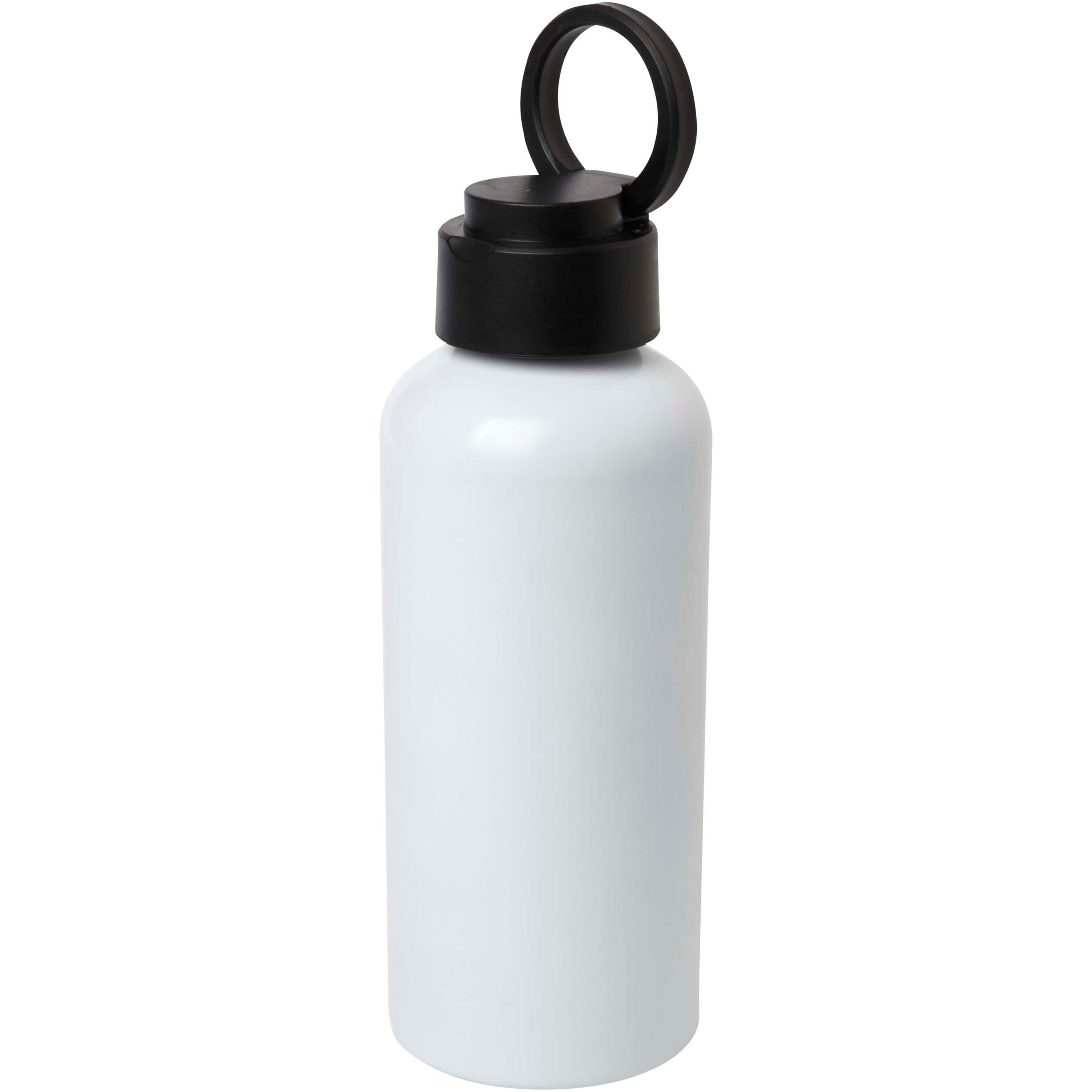 600ml Recycled Aluminium Water Bottle with Carry Lid