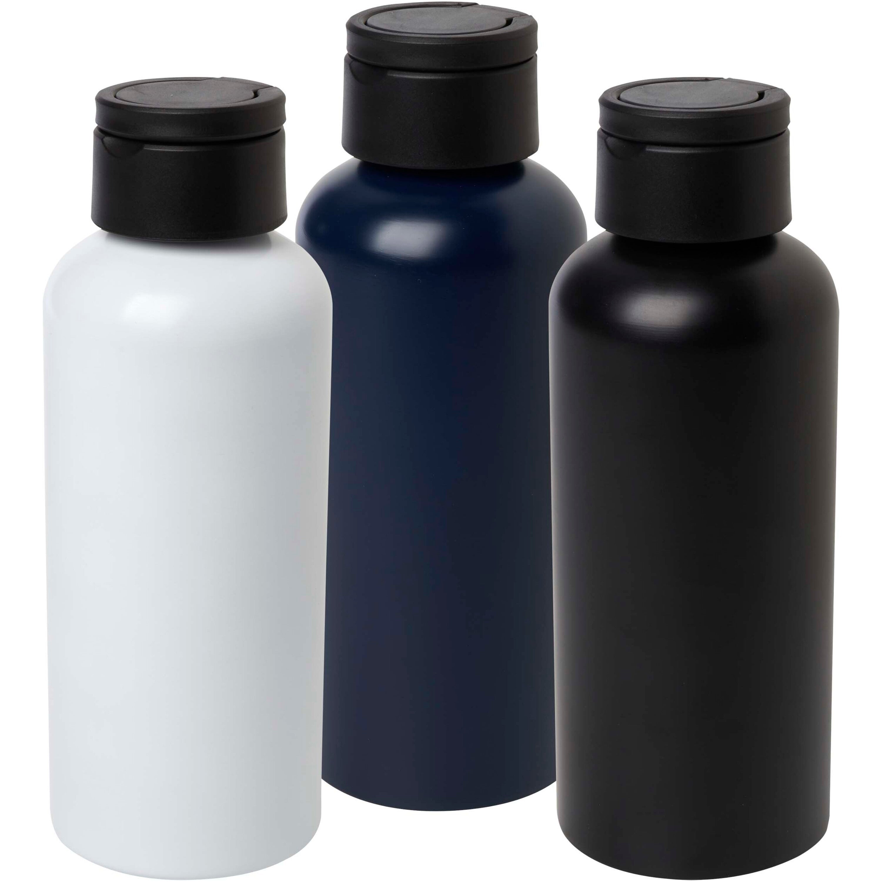 600ml Recycled Aluminium Water Bottle with Carry Lid