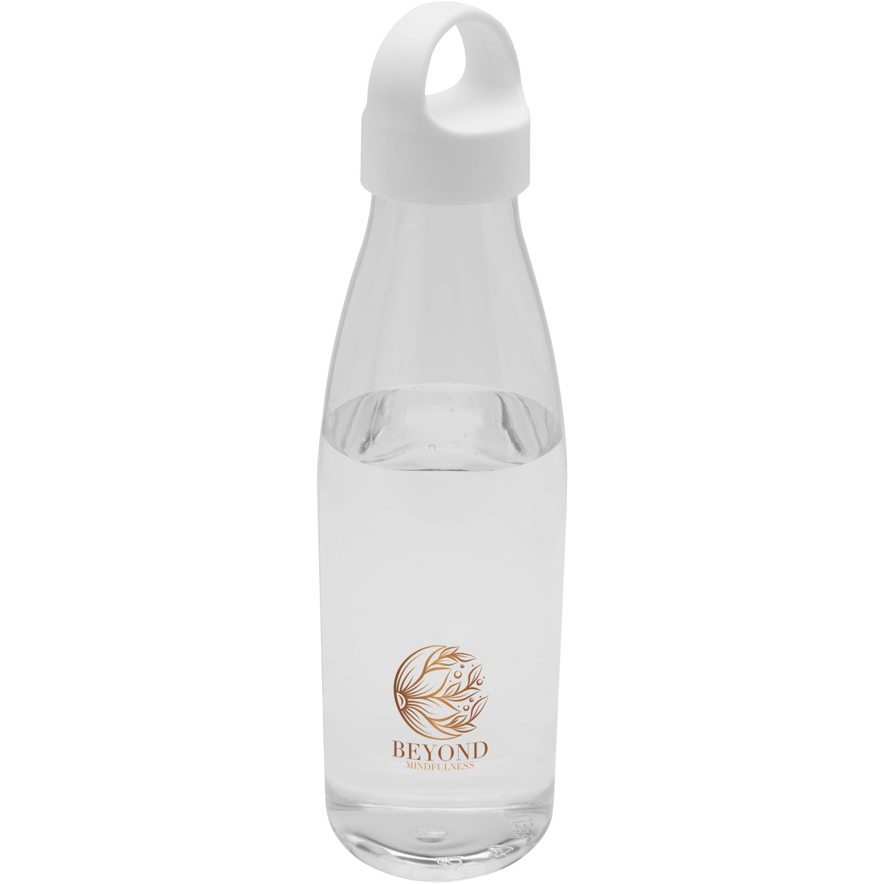 Bergen Recycled Plastic Water Bottle with Carry Cap