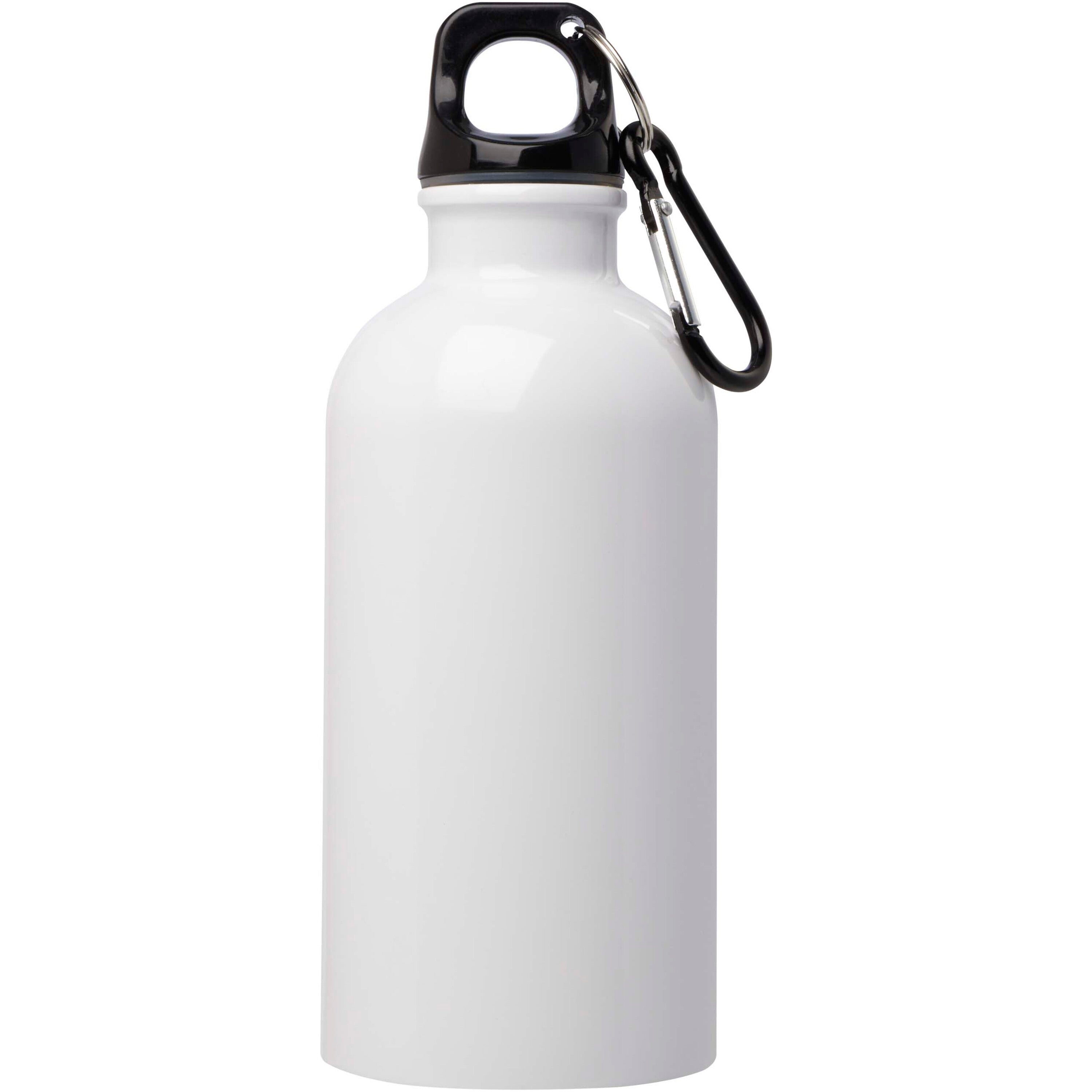 Upcycled Stainless Steel Water Bottle with Carabiner