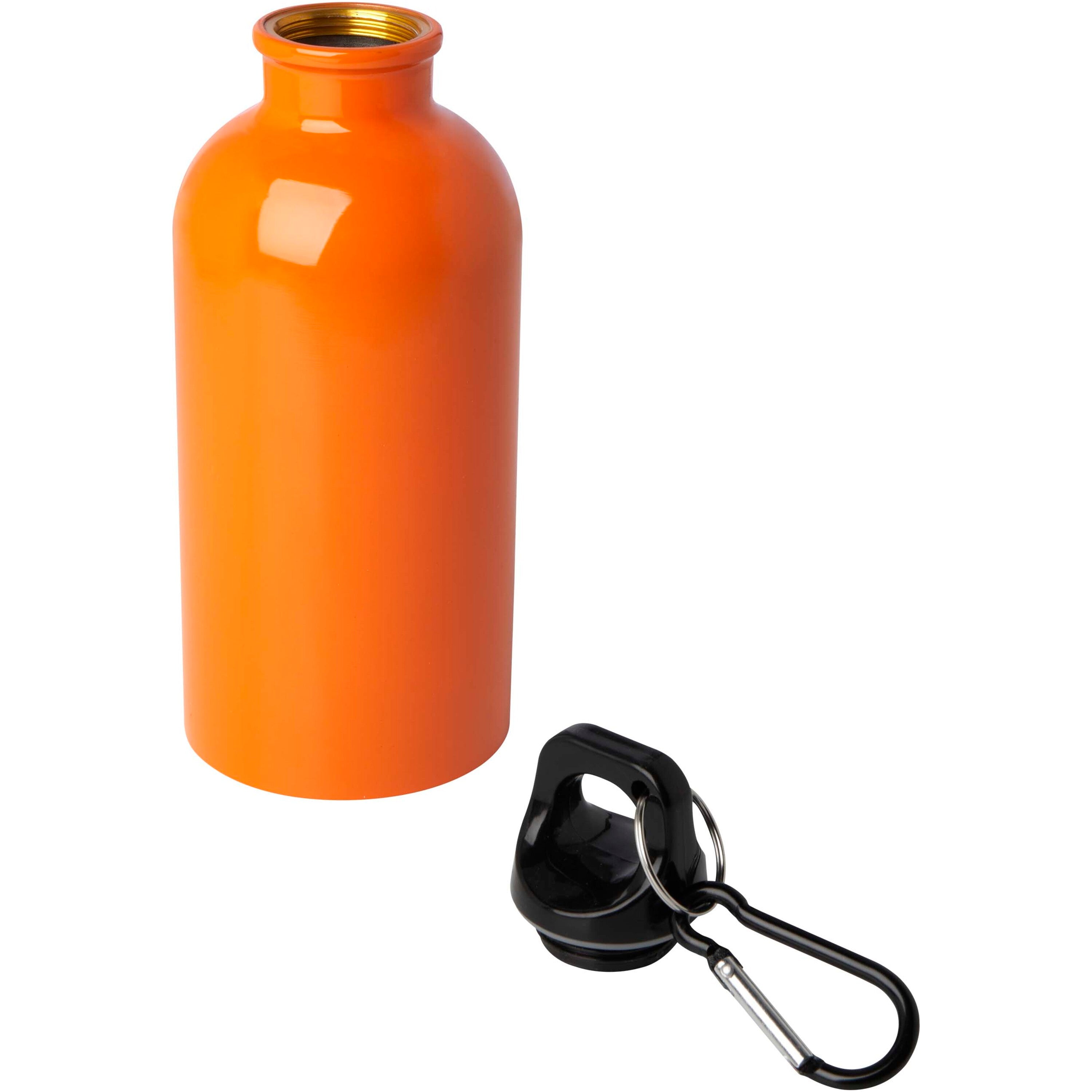 Upcycled Stainless Steel Water Bottle with Carabiner