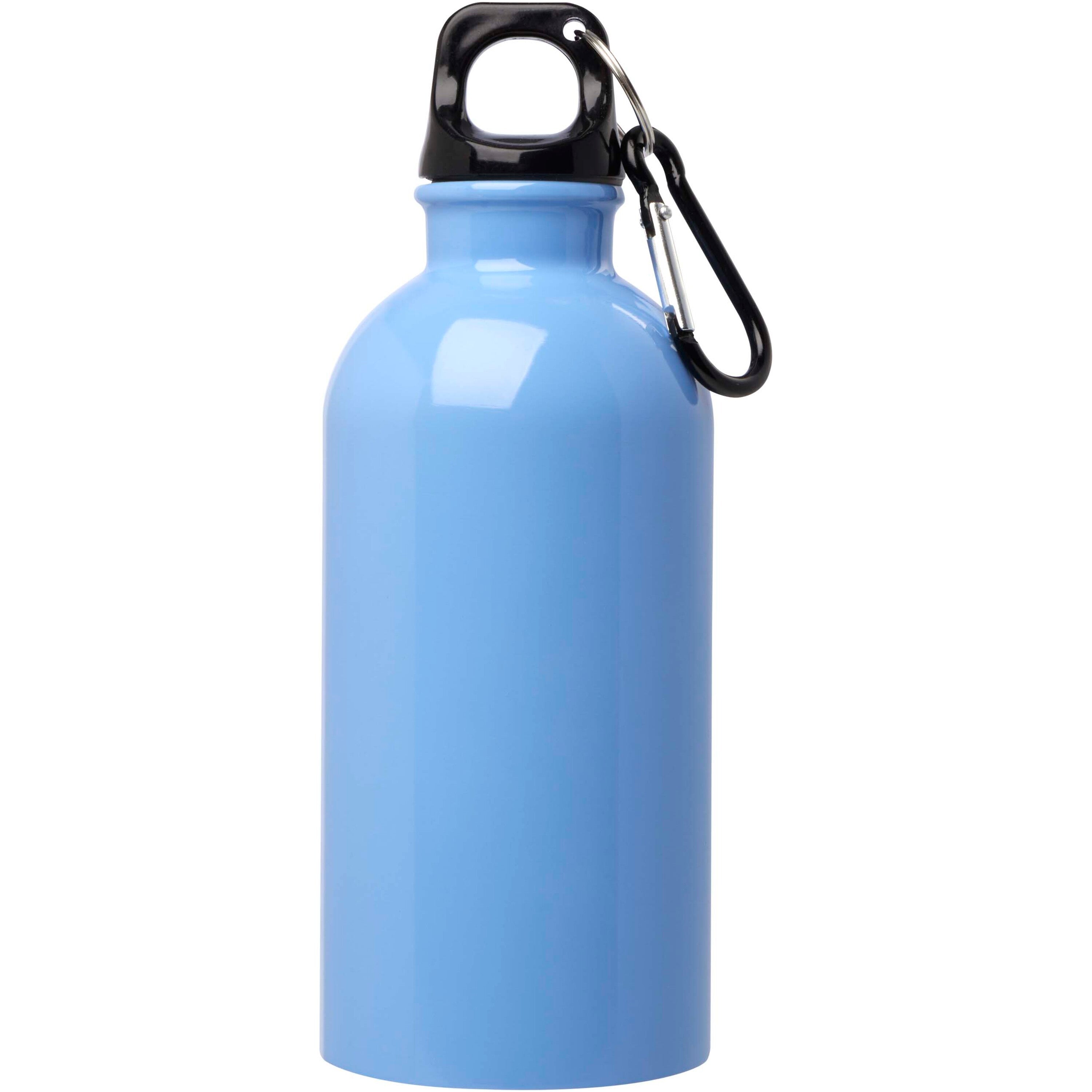Upcycled Stainless Steel Water Bottle with Carabiner