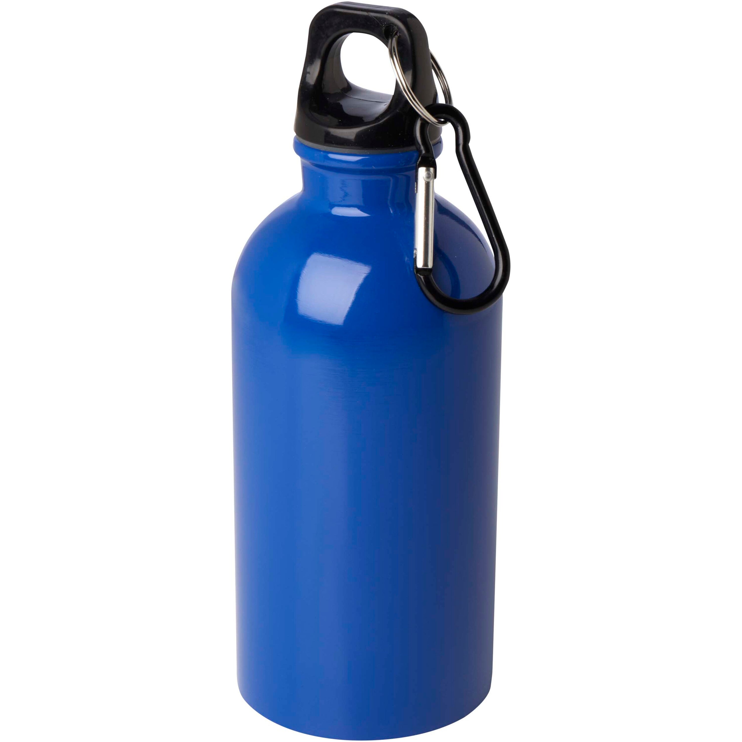 Upcycled Stainless Steel Water Bottle with Carabiner