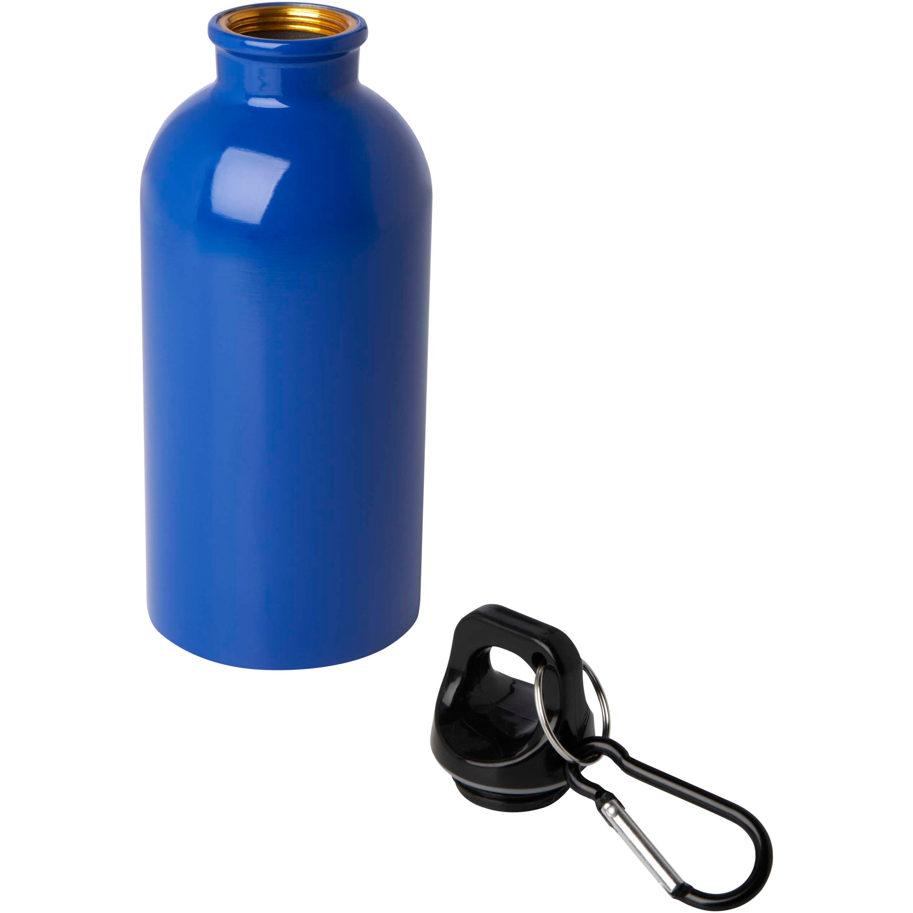 Upcycled Stainless Steel Water Bottle with Carabiner