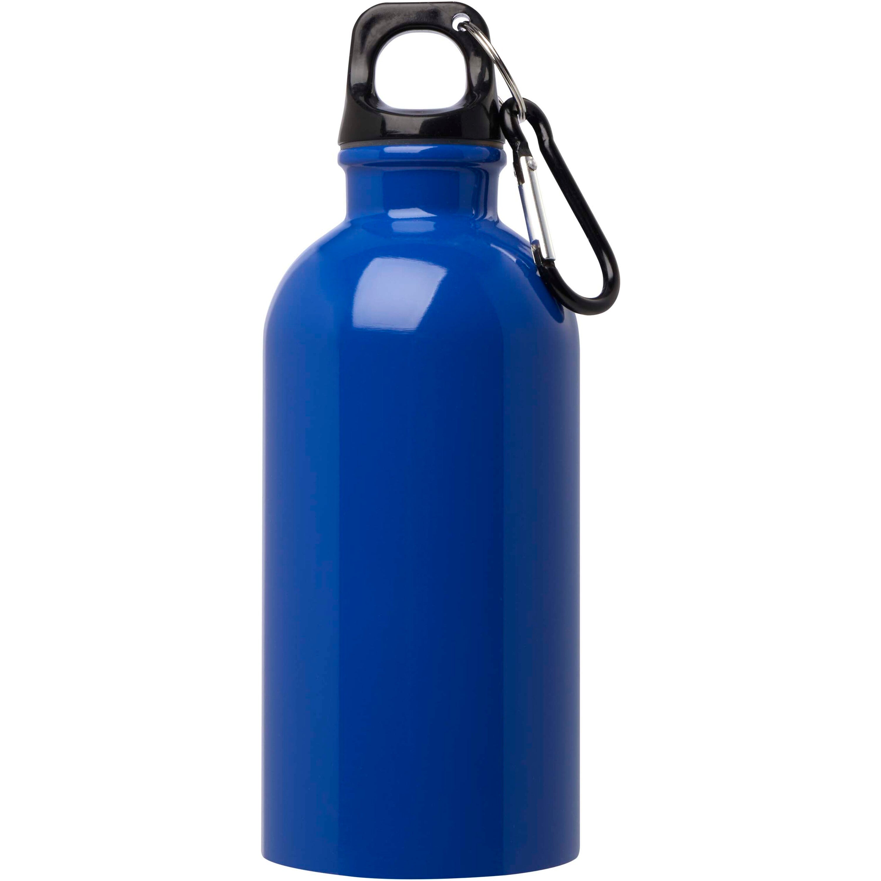 Upcycled Stainless Steel Water Bottle with Carabiner